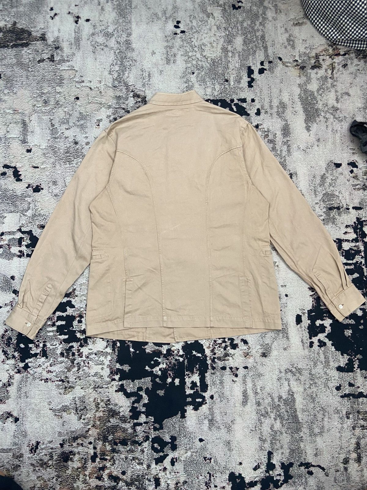 Comme des Garcons SHIRT COMME des GARÇONS SHIRT Mandarin-Collar Jacket (Archive Size US M / EU 48-50 / 2 - 2 Thumbnail
