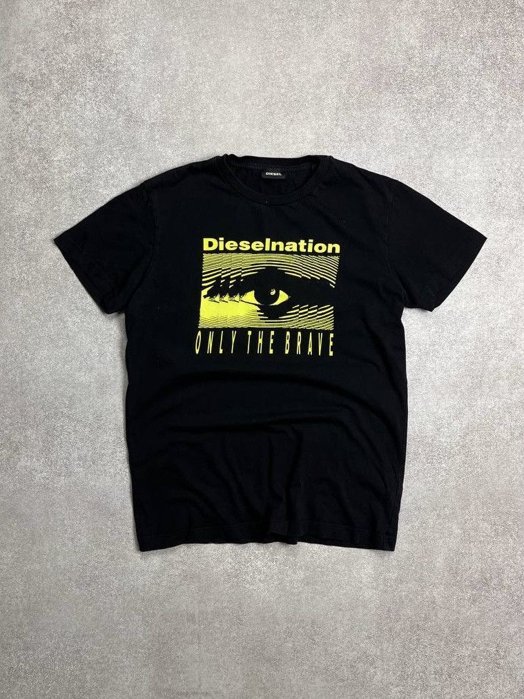Diesel × Vintage Vintage Diesel DIESELNATION Boxy T-shirt L Size US L / EU 52-54 / 3 - 1 Thumbnail