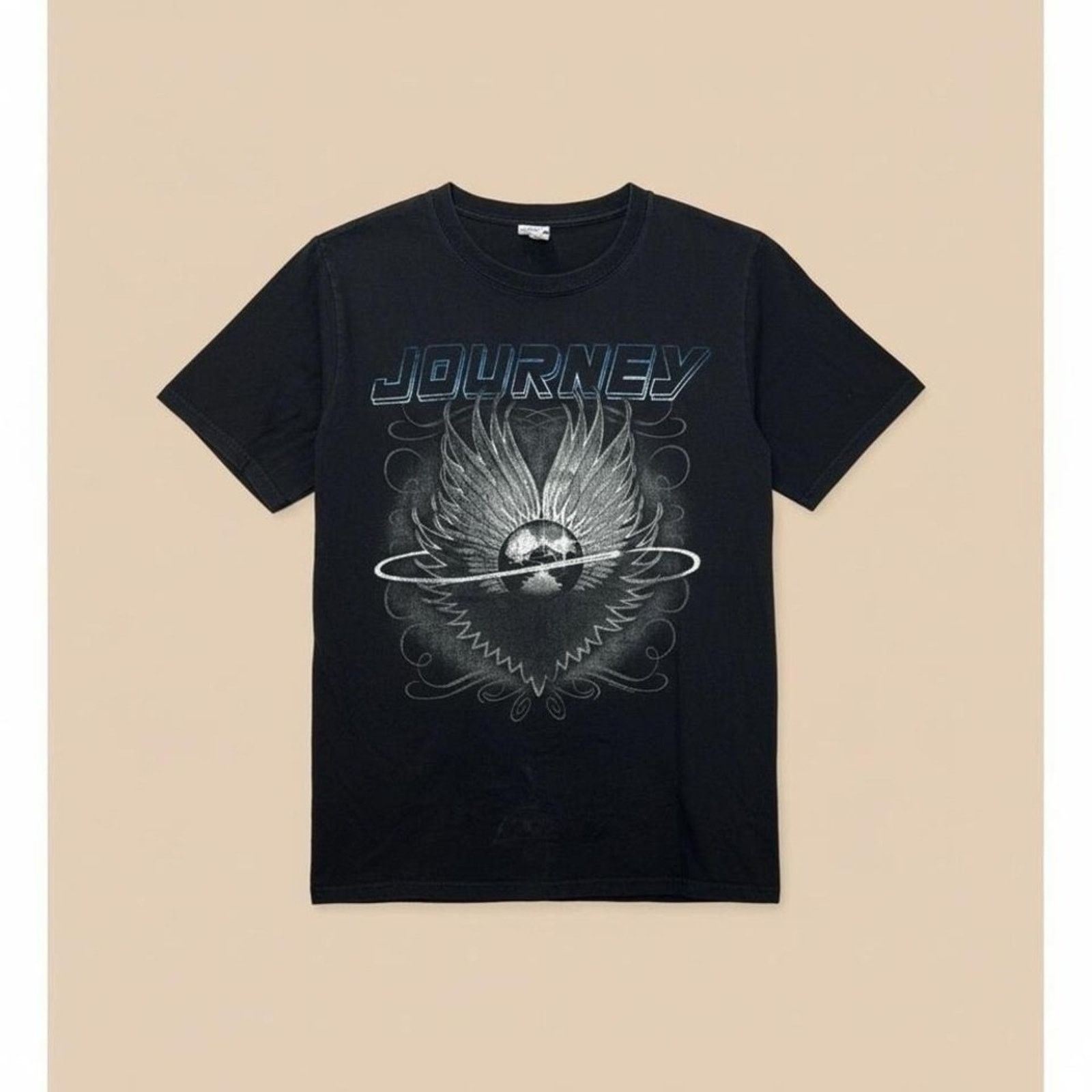 The Unbranded Brand Journey Vintage Tour Graphic Tee Size S/M Pre-Owned Size US S / EU 44-46 / 1 - 1 Thumbnail