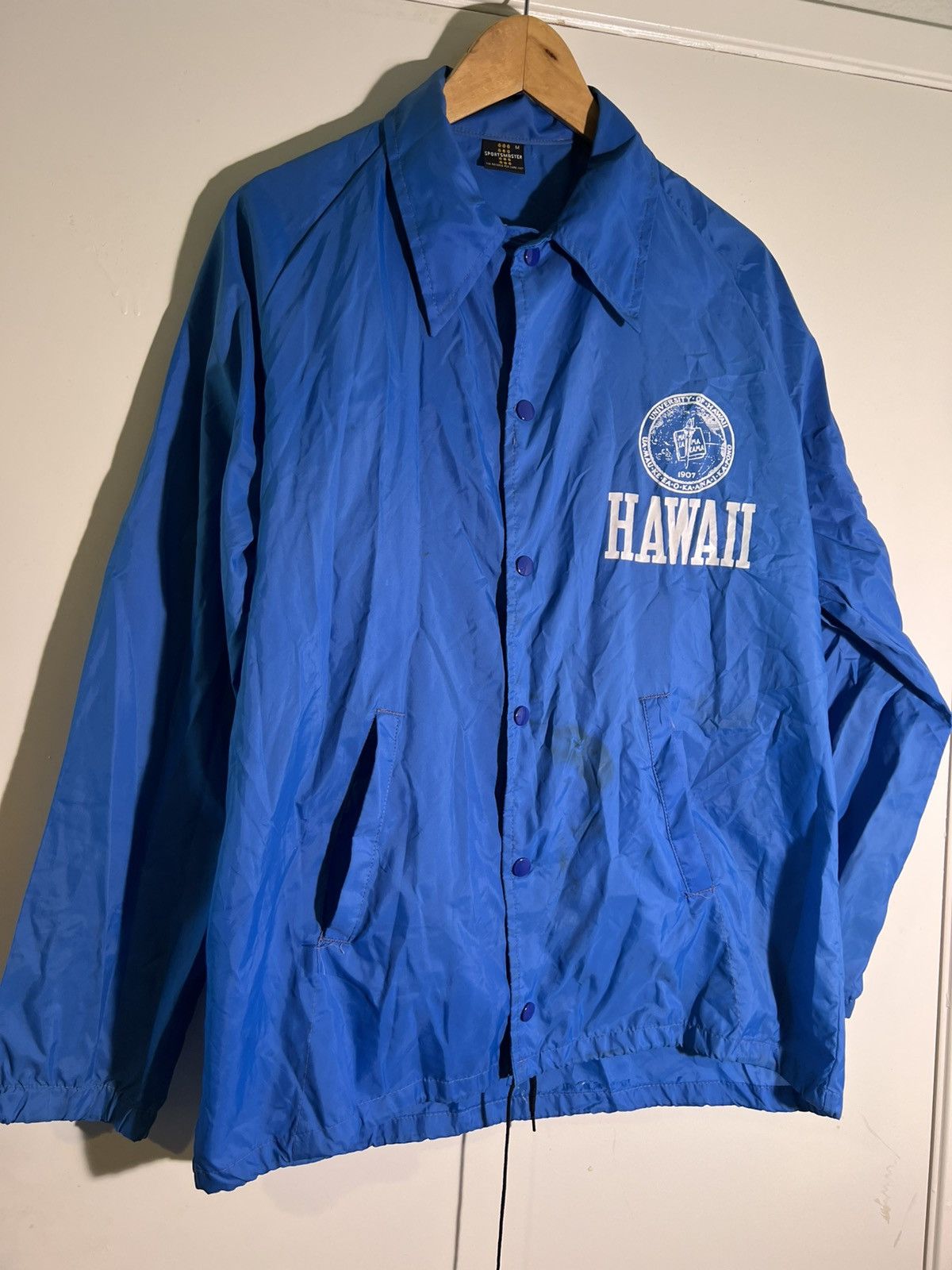 Streetwear × Vintage GK166 VINTAGE FFA CORDUROY JACKET HAWAII