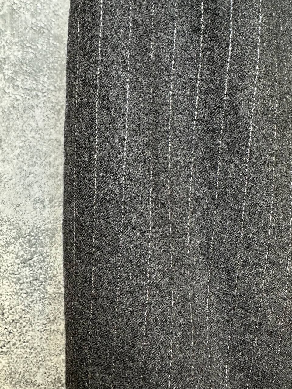 Yves Saint Laurent Yves Saint Laurent Variation 90s Pinstripe Wool Pencil Skirt Size 36" / US 14 / IT 50 - 8 Thumbnail