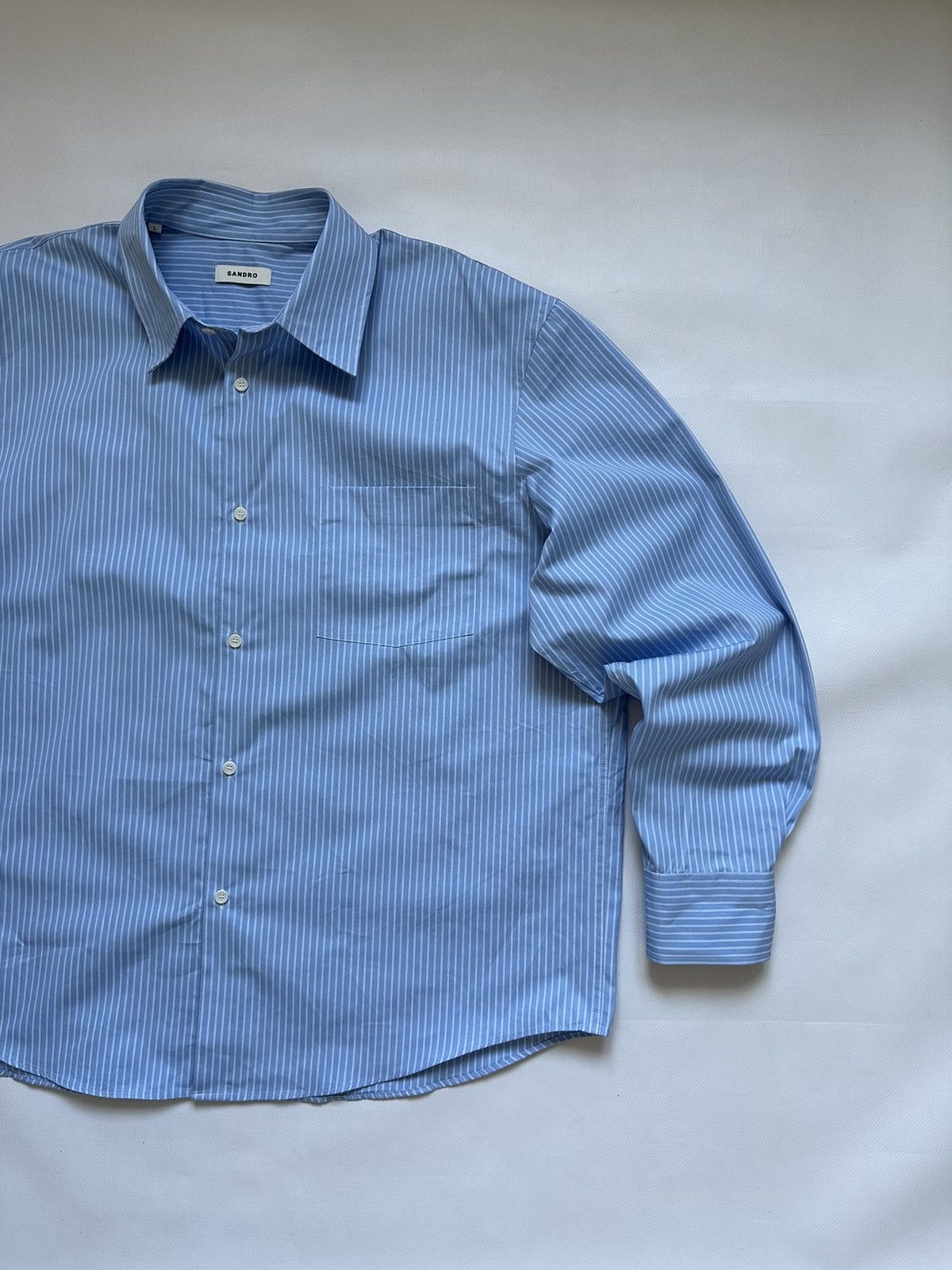 Sandro Sandro shirt Size US L / EU 52-54 / 3 - 3 Thumbnail