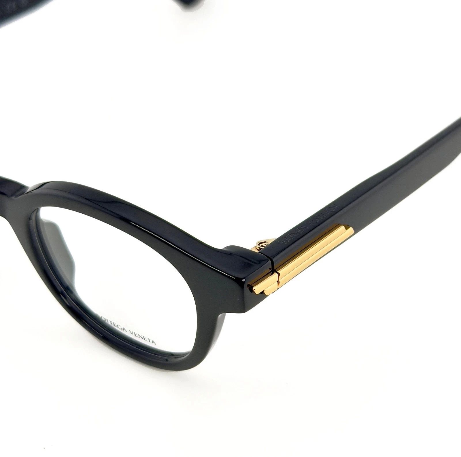 Bottega Veneta BOTTEGA VENETA MITRE 1413 BV1413O Optical Eyeglasses 001 Size ONE SIZE - 8 Thumbnail