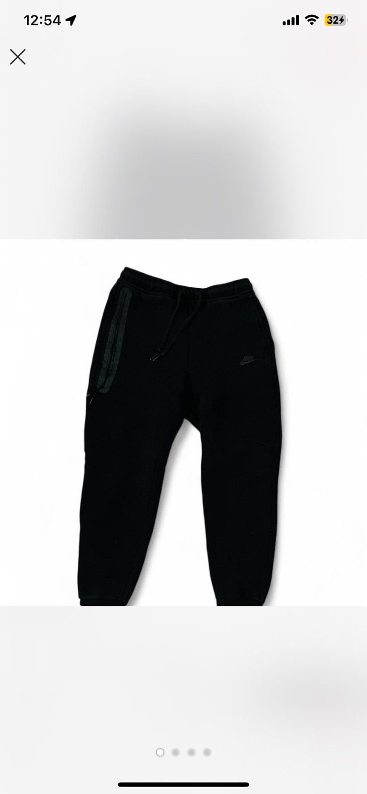 Nike Black Nike tech joggers size m Size US 32 / EU 48 - 3 Thumbnail