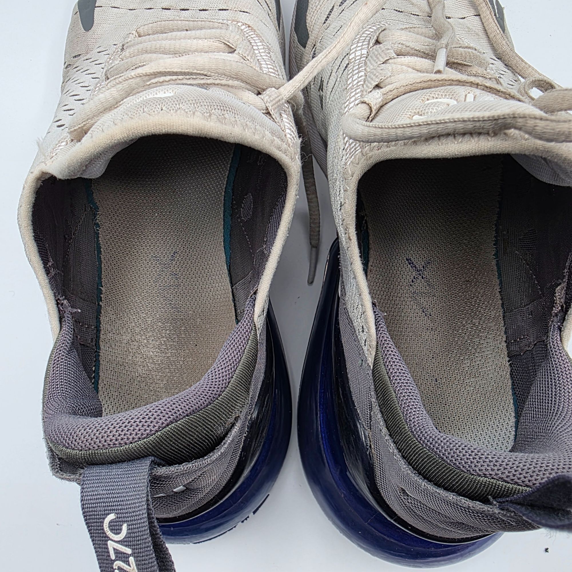 Nike Nike Air Max 270 Mens Size 10 White Persian Violet Athletic Size US 10 / EU 43 - 6 Thumbnail