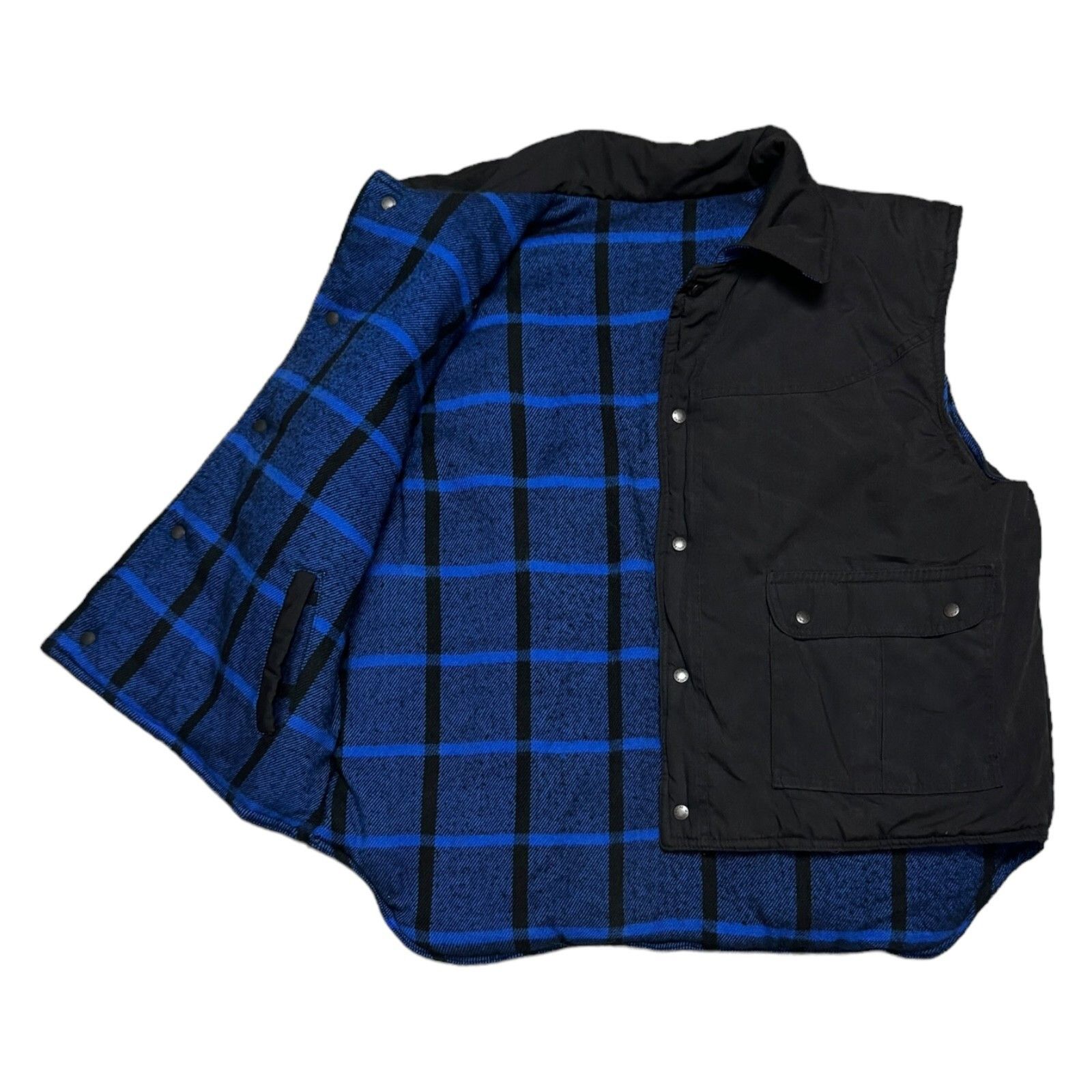 Avalanche Vintage 90s AVALANCHE REVERSIBLE Plaid Outdoor Vest XL Size US XL / EU 56 / 4 - 1 Thumbnail