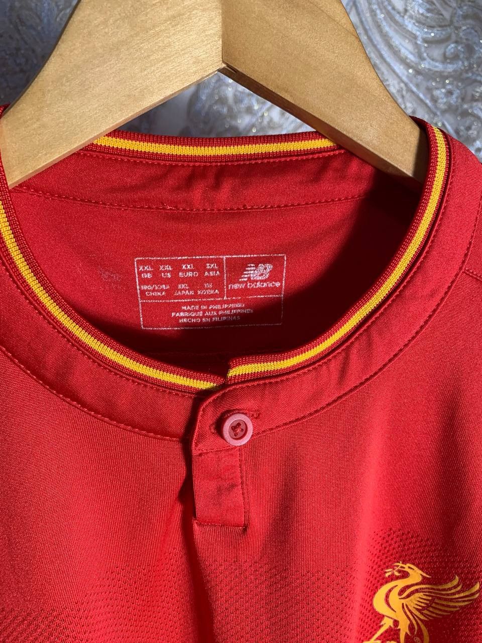 New Balance × Vintage VERY RARE NEW BALANCE FC LIVERPOOL ENGLAND SOCCER JERSEY Y2K Size US XXL / EU 58 / 5 - 6 Thumbnail