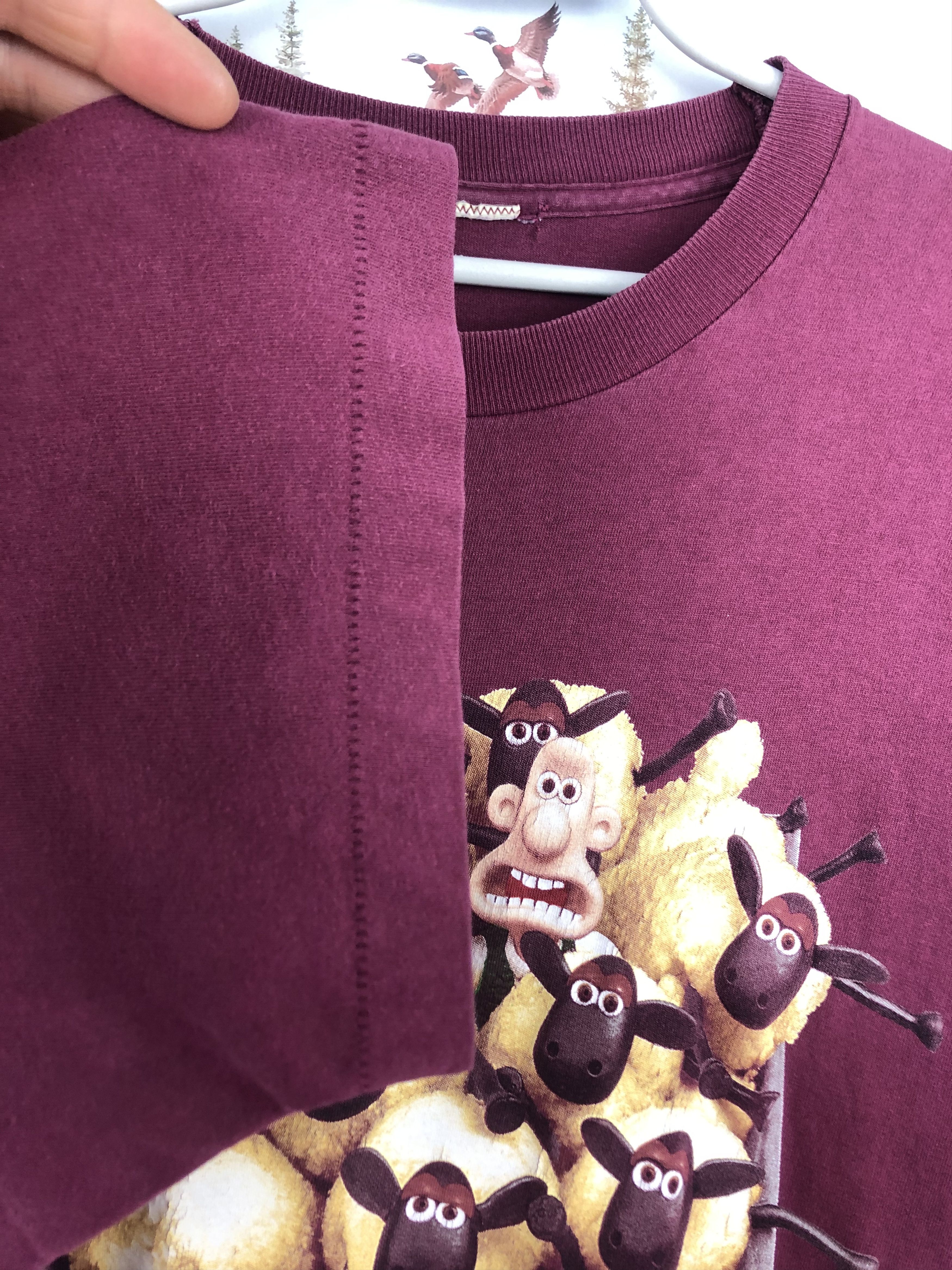 Cartoon Network Vintage 90's Wallace And Gromit Animations Cartoon Shirt Tee Size US XL / EU 56 / 4 - 8 Thumbnail