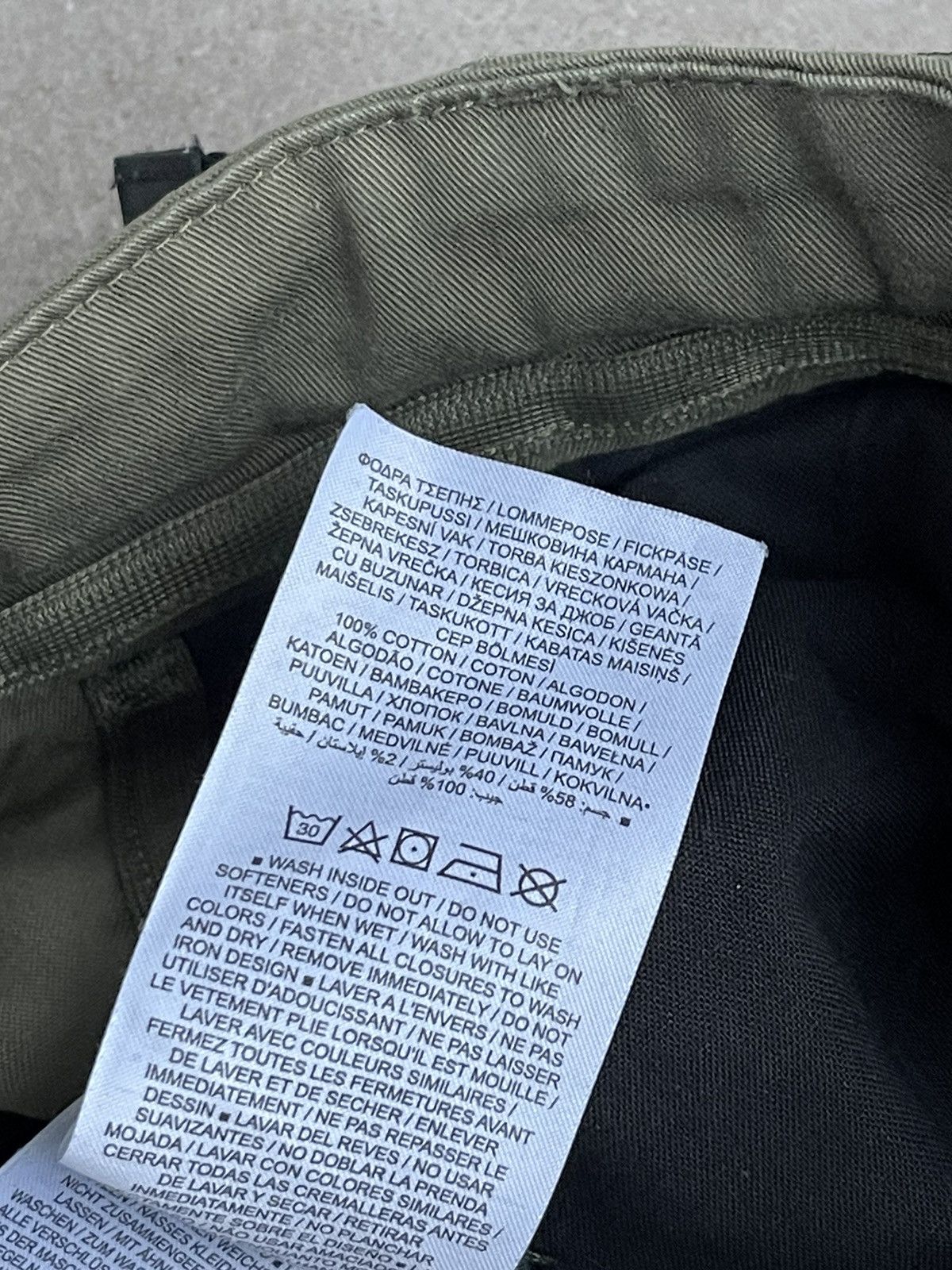 Nike ACG Nike ACG X Errolson Hugh Technical Swamp Green Cargo Pants Size US 30 / EU 46 - 20 Thumbnail