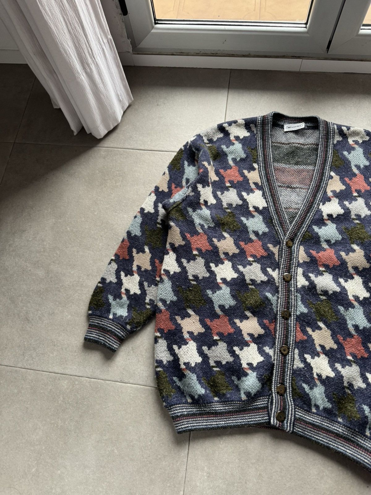Missoni Missoni Vintage Knited Men’s XL Size Button 100% Wool Cardigan Sweater Pullover Size US XL / EU 56 / 4 - 2 Thumbnail