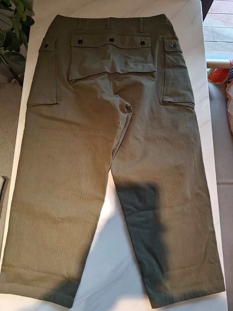 Freewheelers FREEWHEELERS USMC Monkey Pants M-1944 Medium-weight Bone P Size US 36 / EU 52 - 7 Thumbnail