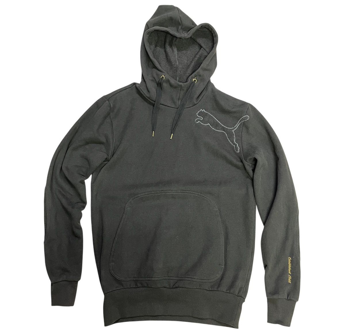 Puma Vintage Puma Logo Hoodie Size US S / EU 44-46 / 1 - 1 Thumbnail