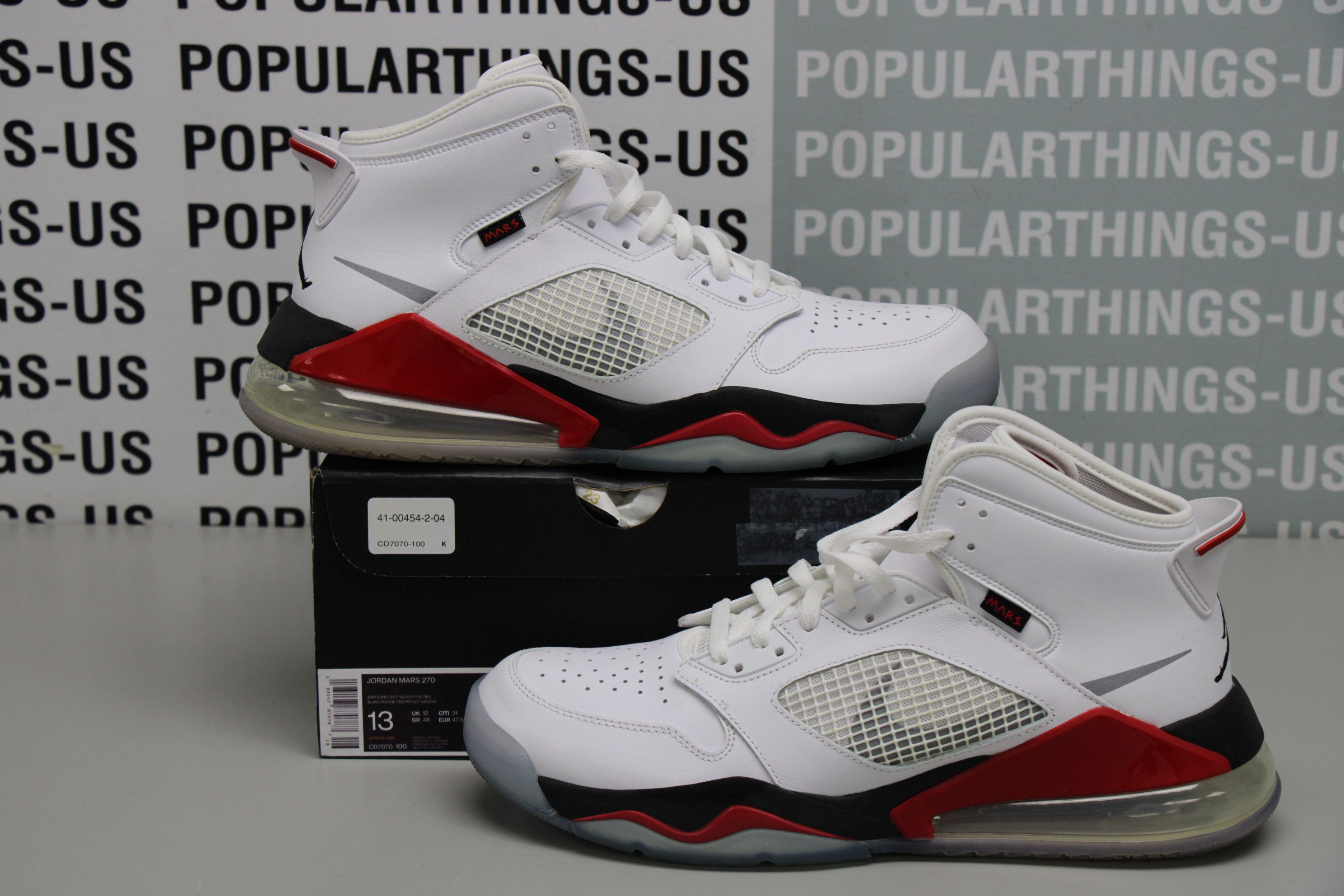 Jordan Brand Jordan Mars 270 Fire Red Sz 13 Grailed