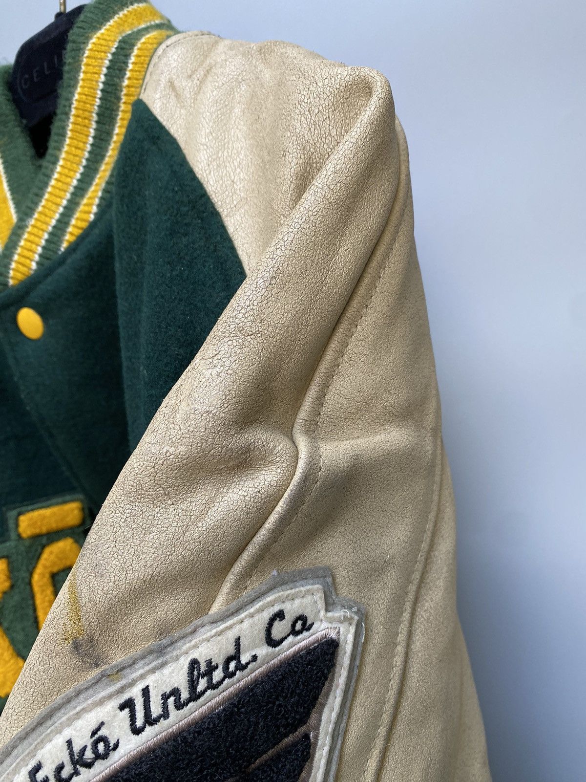 Ecko Unltd. 80s Vintage Ecko Unlimited Letterman Jacket Size US XL / EU 56 / 4 - 12 Thumbnail