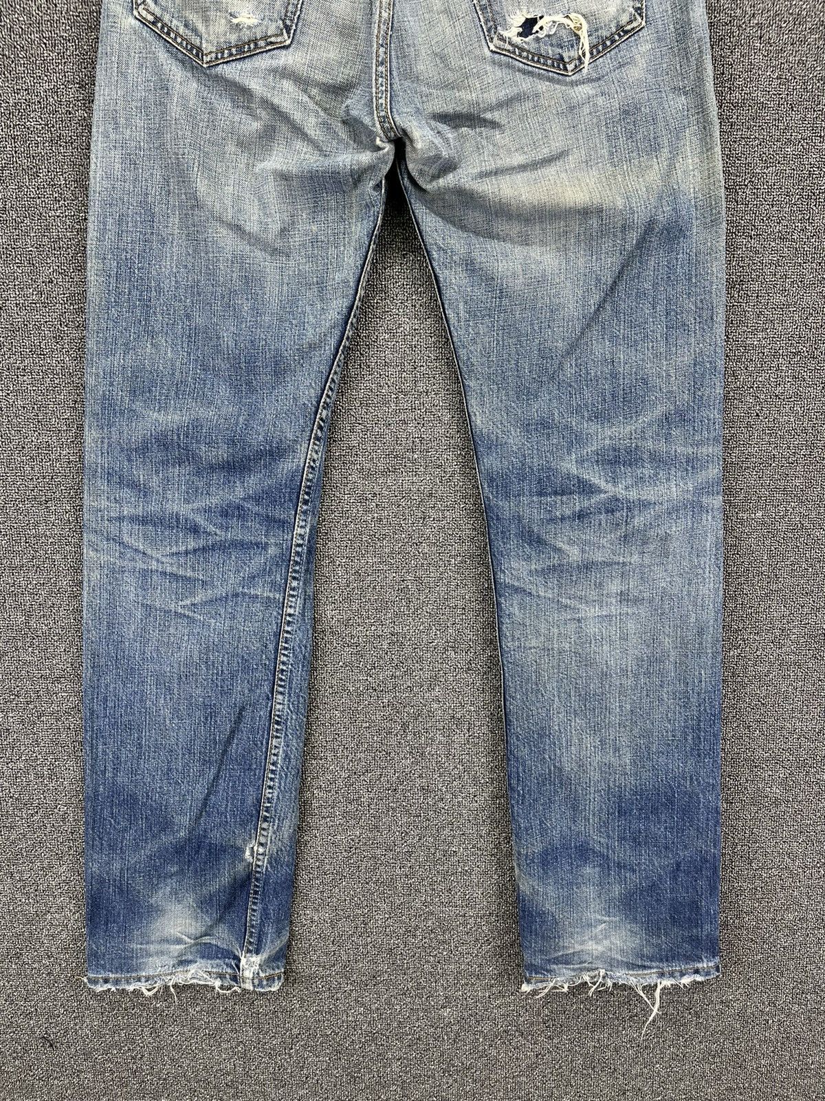 Levi's Vintage 90s Levis 501 Rare Trashed Jeans Denim Pants Size US 31 - 5 Thumbnail