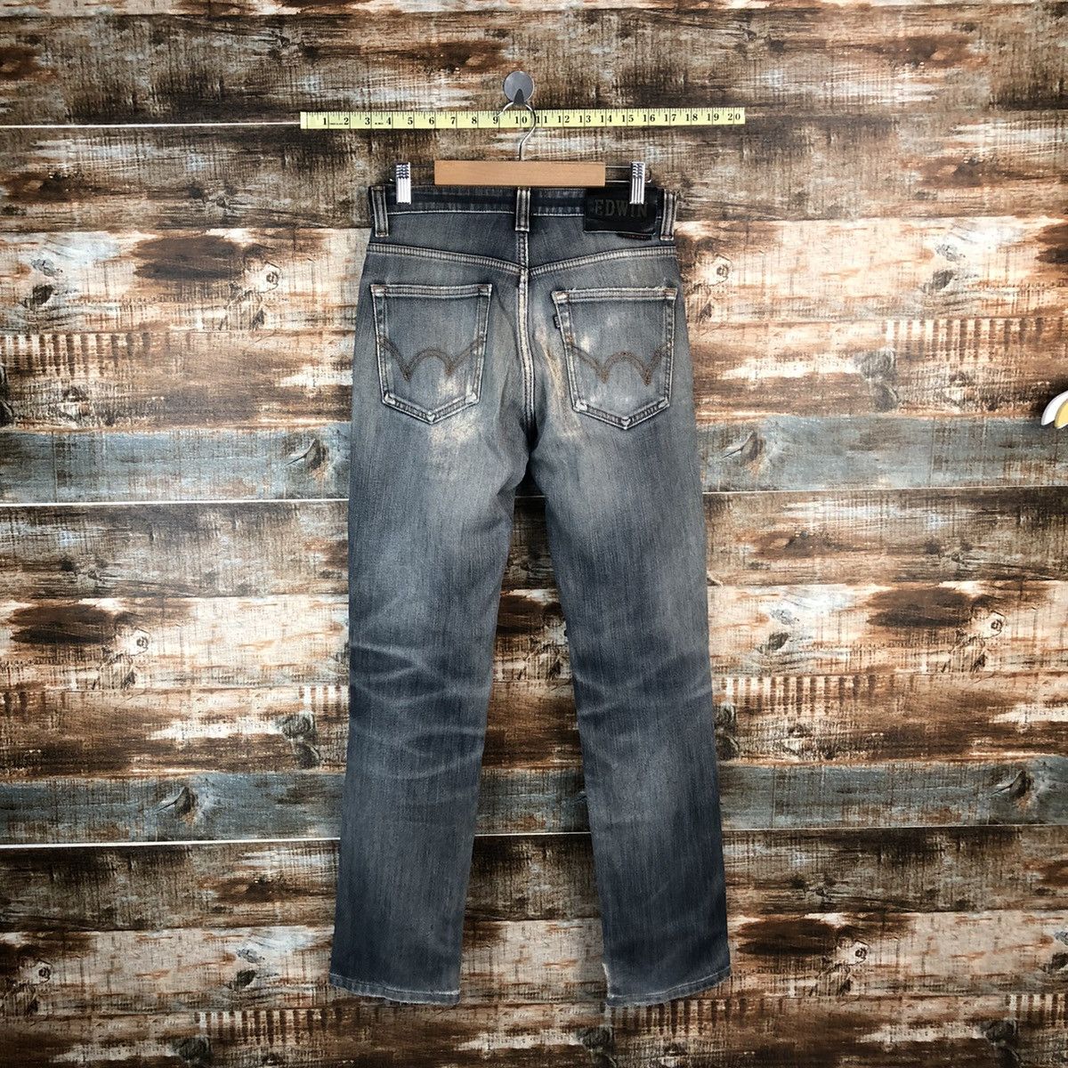 Edwin Edwin Blue Distressed ripped Denim Pants #A1440 Size US 29 - 16 Thumbnail