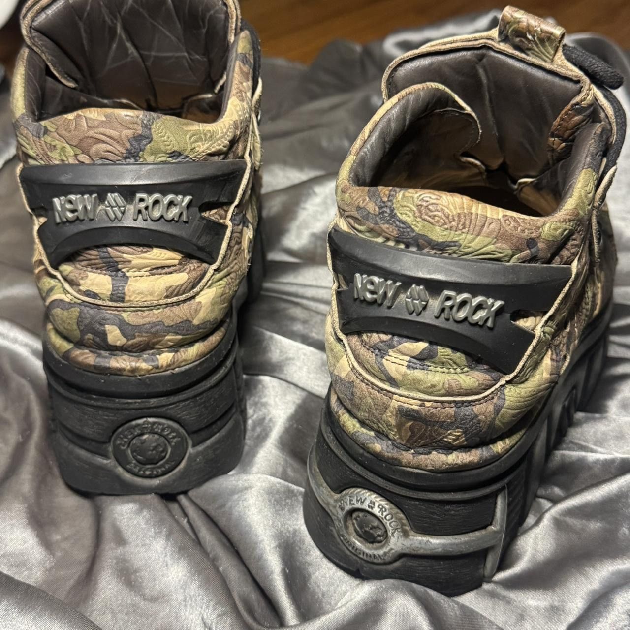 New Rock NEW ROCK CAMO FLOWER EMBOSSED BOOT Size US 11 / EU 44 - 5 Thumbnail