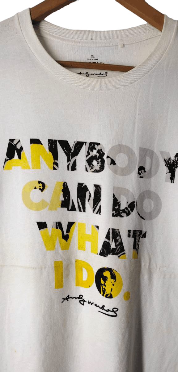 Andy Warhol ANDY WARHOL DO WHAT U DO POP ART TEE Size US XL / EU 56 / 4 - 3 Thumbnail