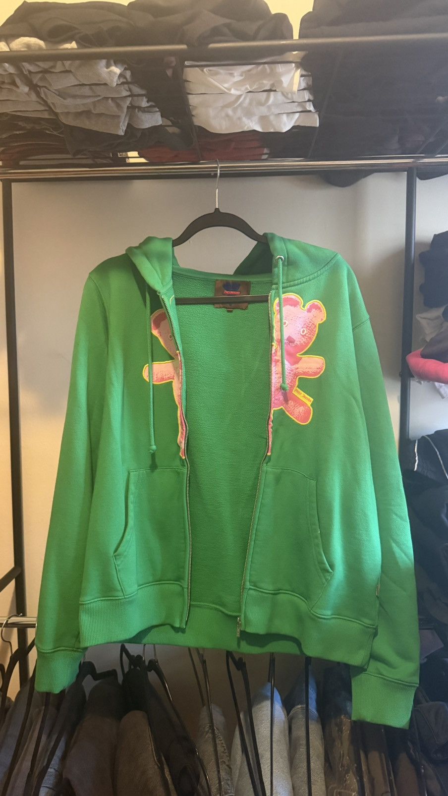 Marc Jacobs Heaven Marc Jacobs — Double Headed Teddy Zip-Up Sweatshirt Size US M / EU 48-50 / 2 - 1 Thumbnail