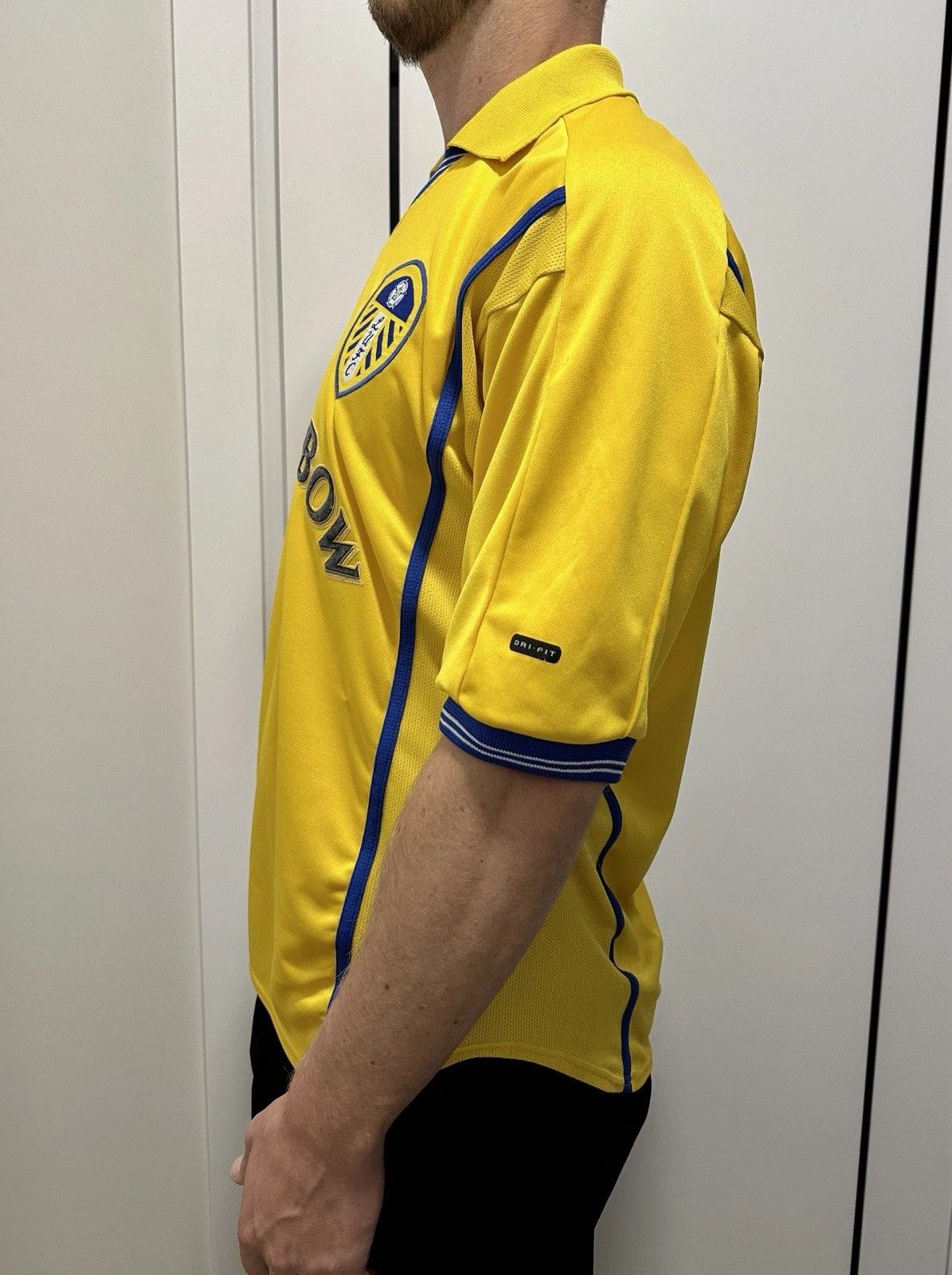 Nike Vintage Leeds United 2000/2002 Away Jersey Soccer Football Size US M / EU 48-50 / 2 - 5 Thumbnail