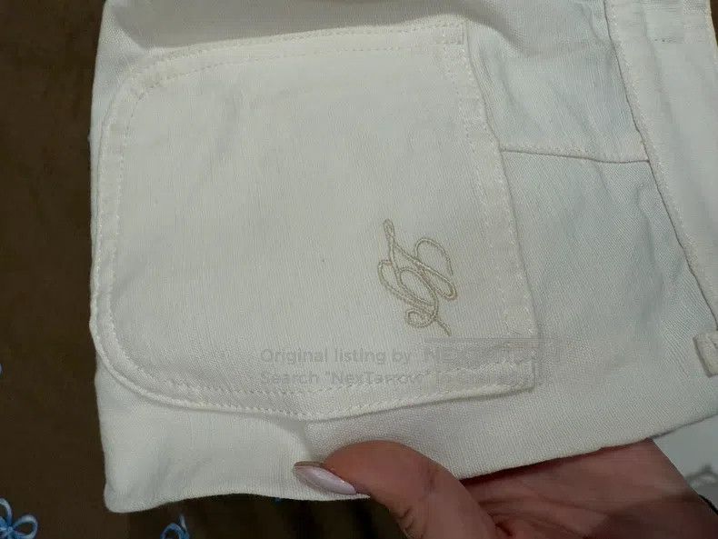 Loro Piana Loro Piana Cotton and linen blend flare pants Size 26" / US 2 / IT 38 - 6 Thumbnail