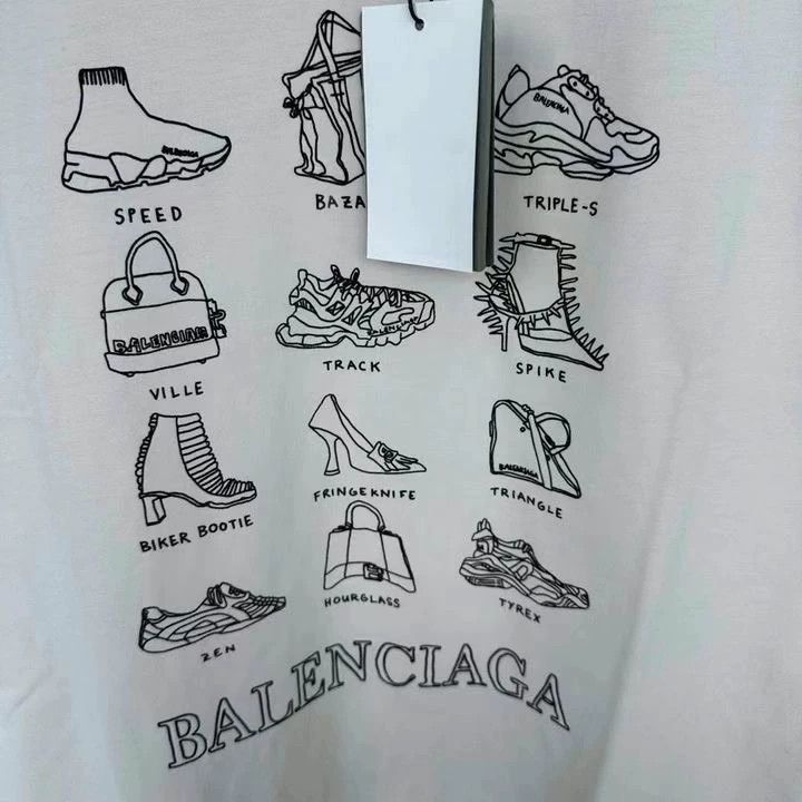 Balenciaga Balenciaga Shoes Collection Short Sleeve Size US XS / EU 42 / 0 - 3 Thumbnail