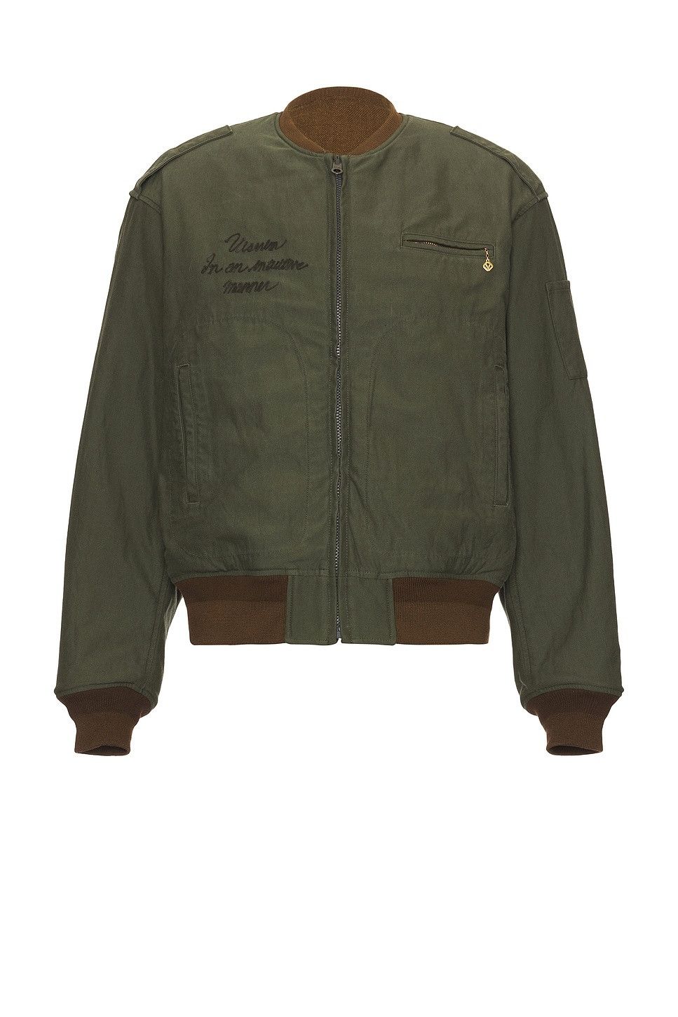 Visvim o1mle0725 Gunner Acala Jacket in Olive Green Size US XL / EU 56 / 4 - 1 Thumbnail