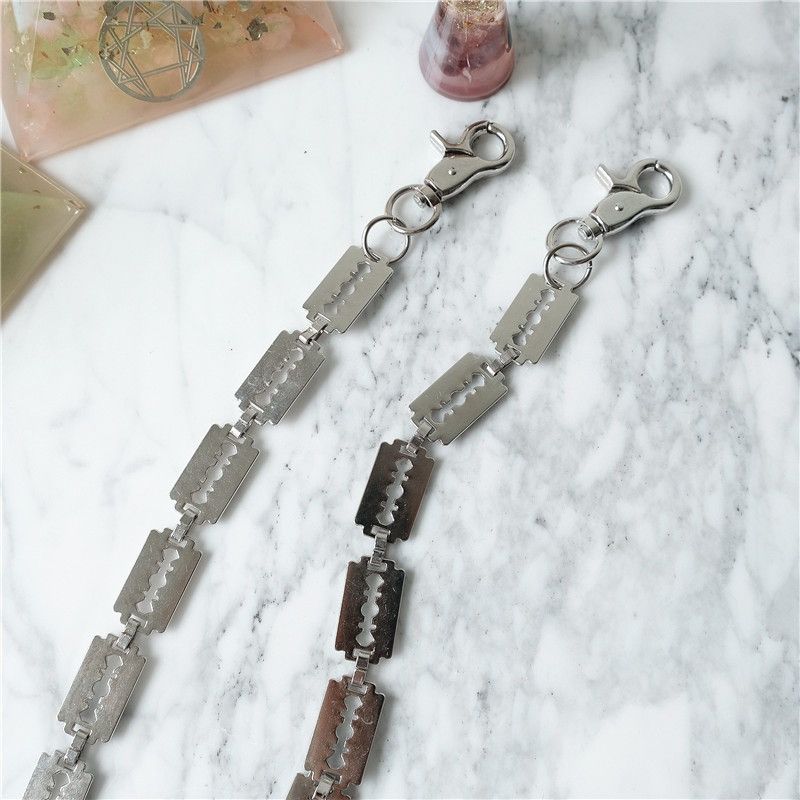 Jewelry Punk Handmade Custom Pants waist chain Size ONE SIZE - 4 Thumbnail