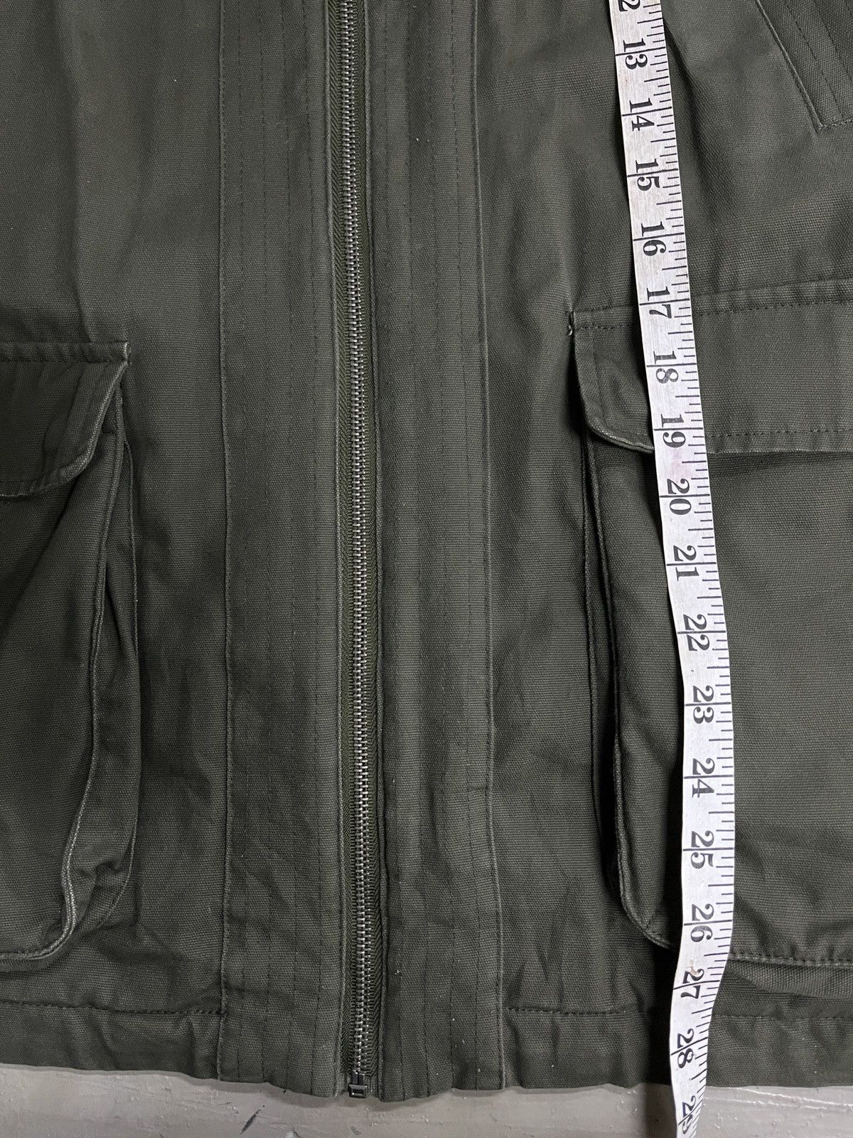 Vintage MonoMart Japan Acne Studios Style Military Shearling Jacket Size US L / EU 52-54 / 3 - 8 Thumbnail