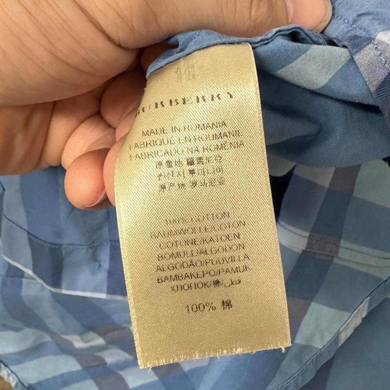 Burberry Burberry London Button Up Plaid Check Shirt Women’s Size 4 Size S / US 4 / IT 40 - 5 Thumbnail
