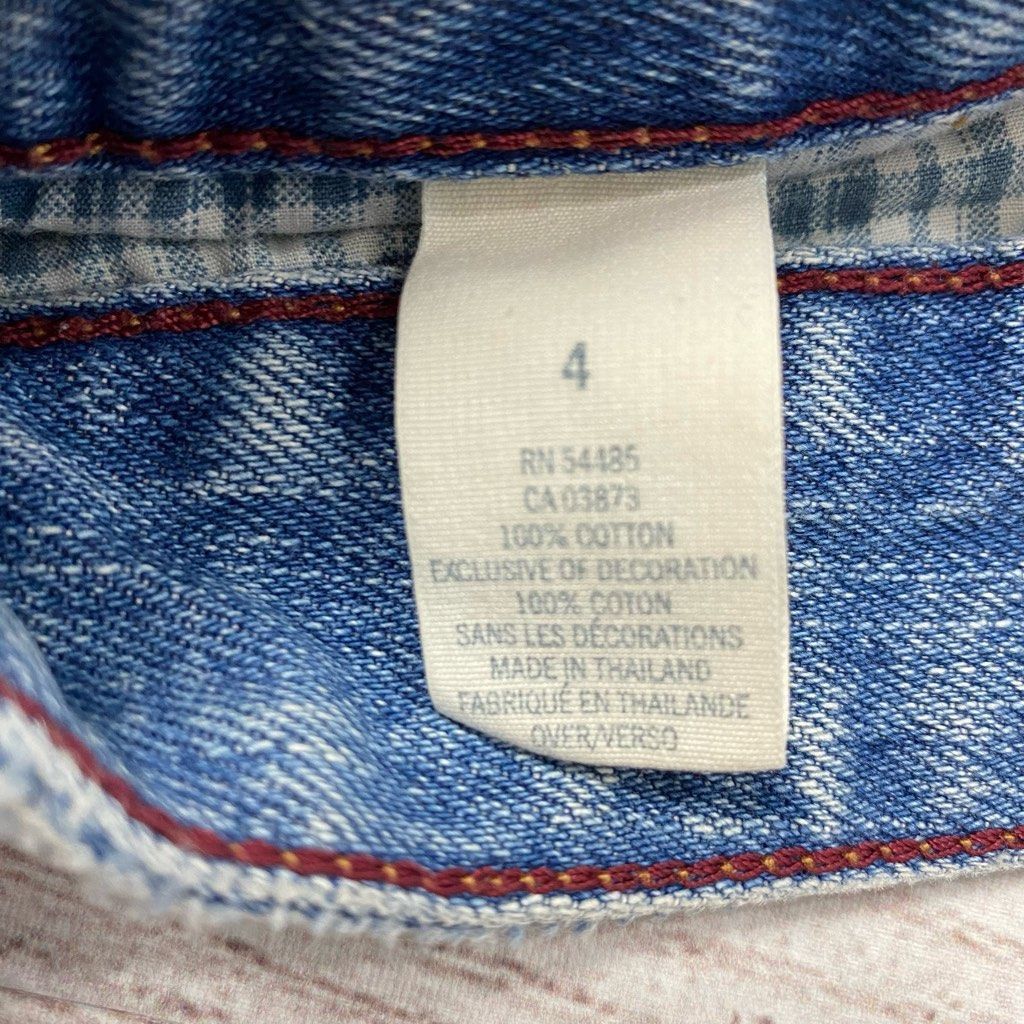 American Eagle Outfitters American Eagle ripped distressed 100% cotton short shorts sz Size 27" / US 4 / IT 40 - 6 Thumbnail