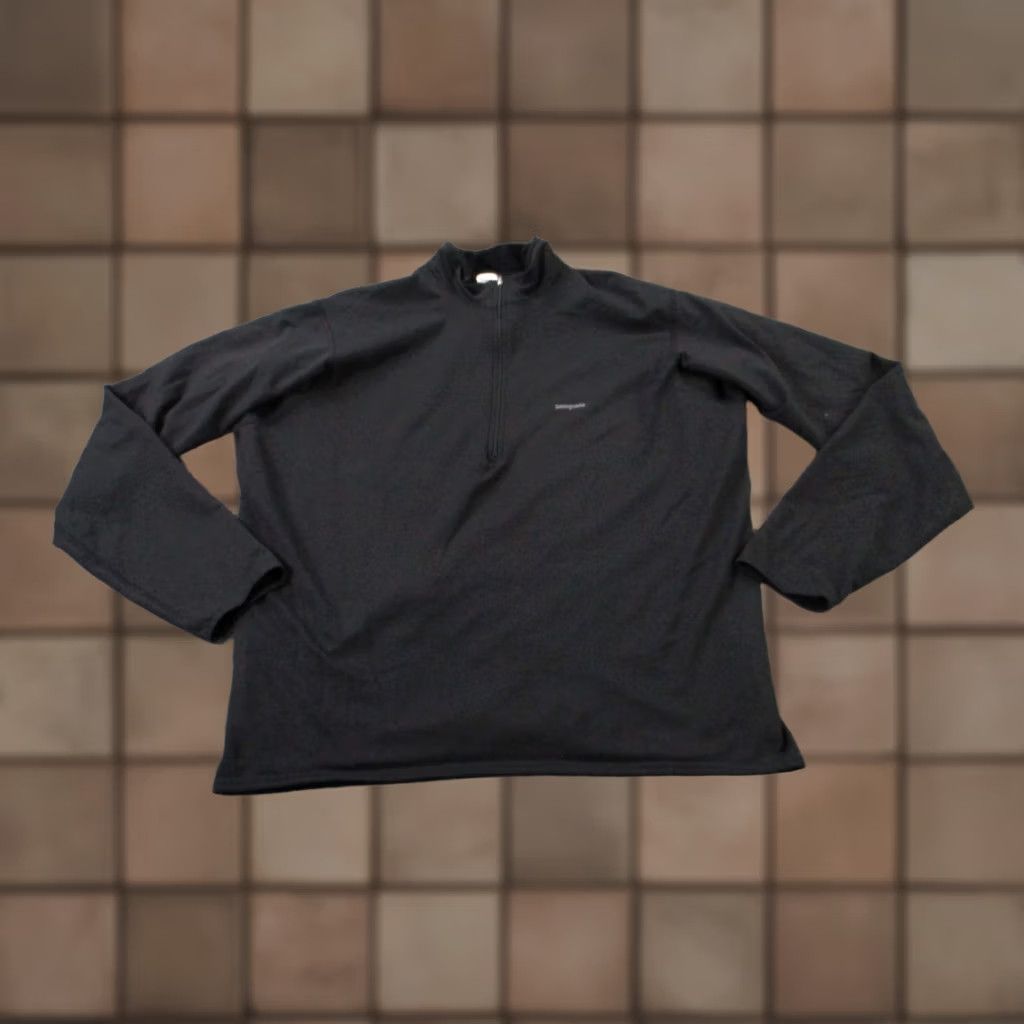 Patagonia VINTAGE Patagonia Jacket Mens XL Black Nylon Active Outdoors Hiking Tech Lined Size US XL / EU 56 / 4 - 1 Thumbnail