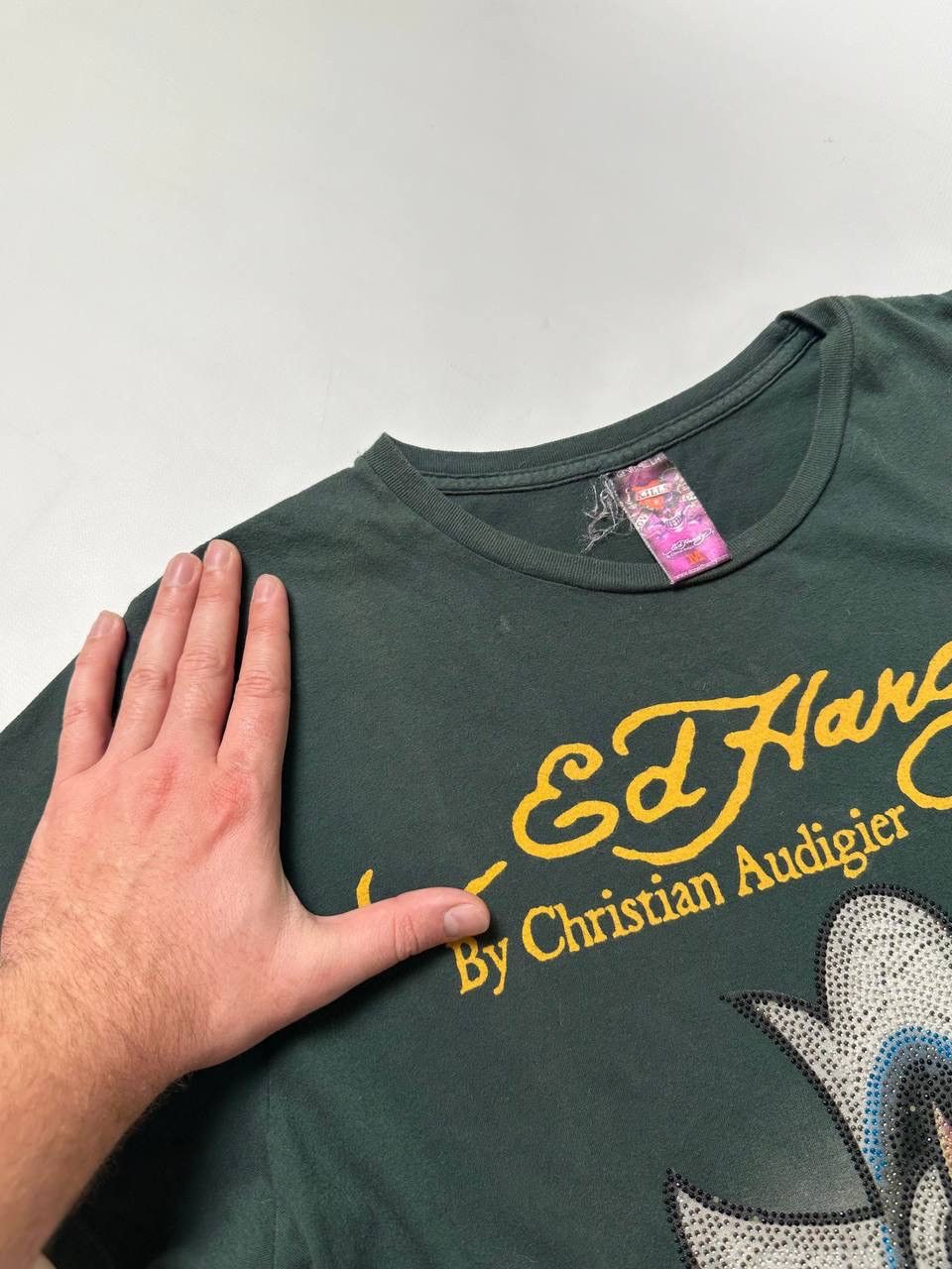 Ed Hardy Ed Hardy By Christian Audigier 00s T shirt Y2k Size US M / EU 48-50 / 2 - 4 Thumbnail