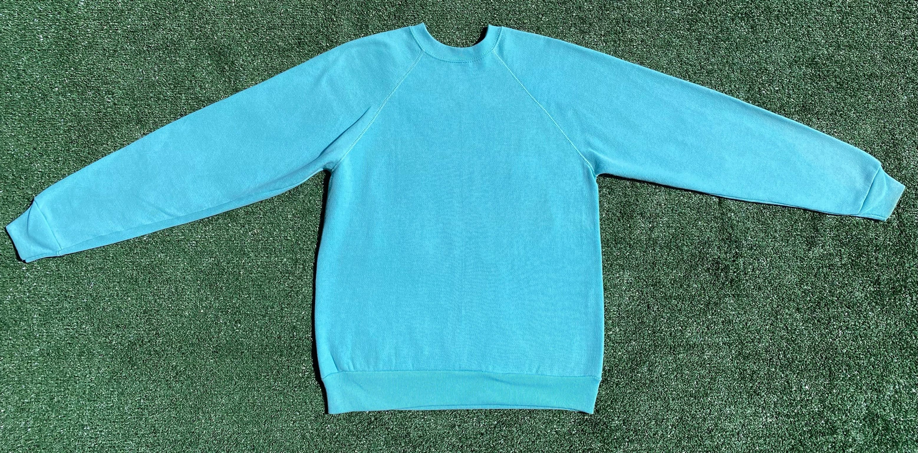 Tultex 80s Easter Bunnies Butterflies Handmade Sweatshirt Medium Size M / US 6-8 / IT 42-44 - 7 Thumbnail