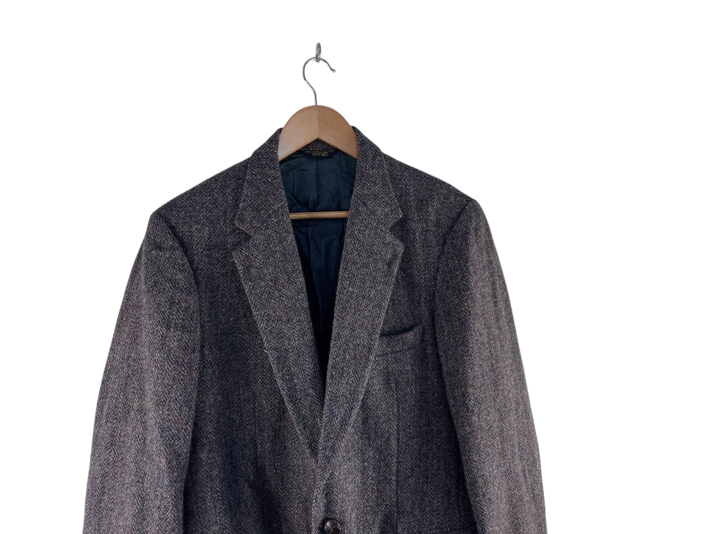 Harris Tweed Vintage Harris Tweed Wool Coat Jacket Size US S / EU 44-46 / 1 - 8 Thumbnail