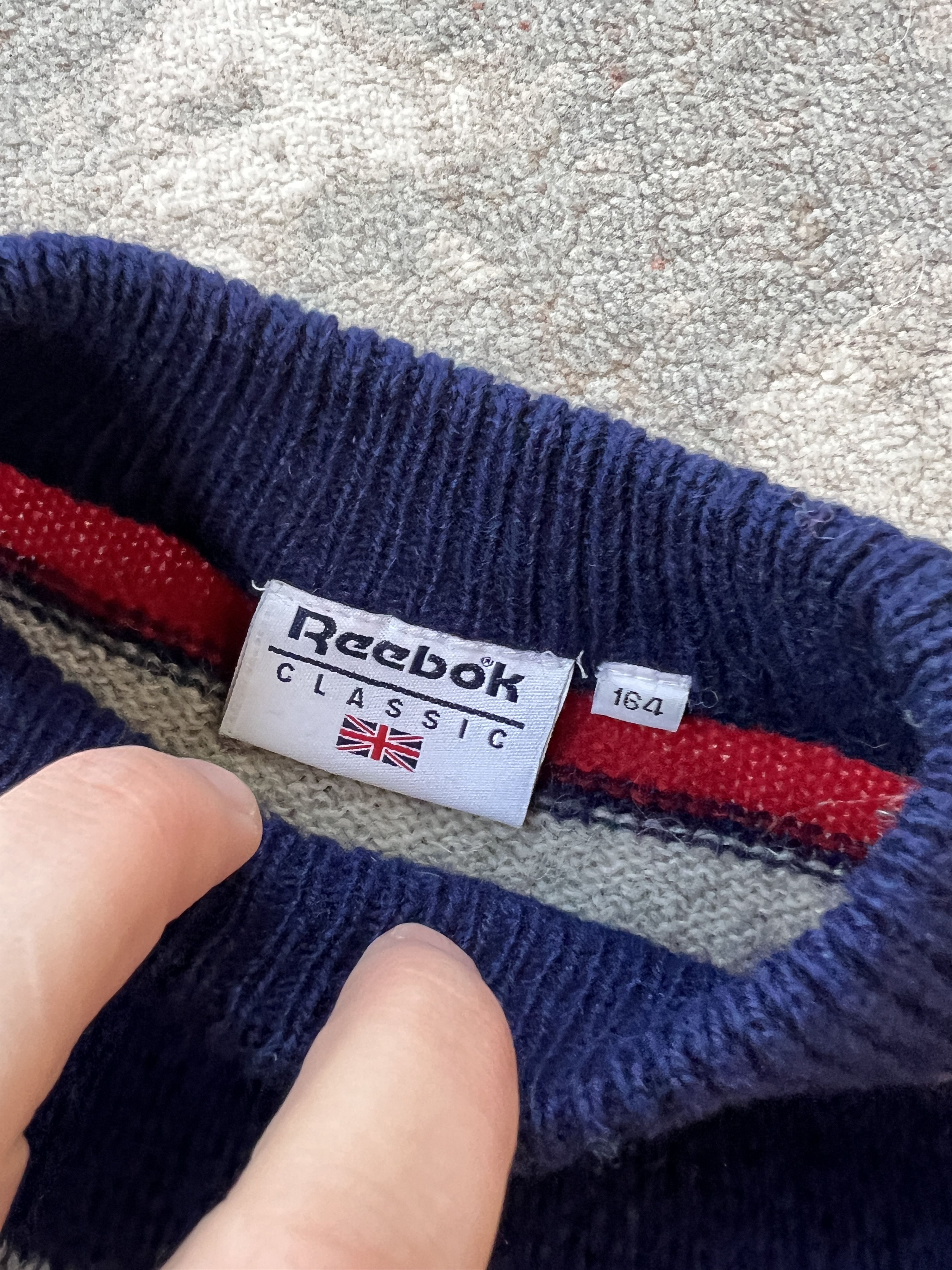 Reebok Vintage Reebok Classic Wool Sweater Size US S / EU 44-46 / 1 - 3 Thumbnail