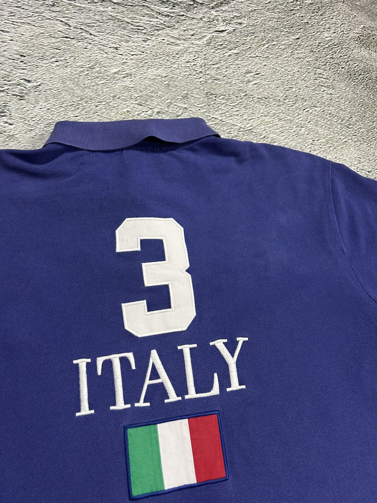 Polo Ralph Lauren × Ralph Lauren × Vintage Chief Keef Polo Ralph Lauren Italy T-shirt vintage blue Size US XL / EU 56 / 4 - 10 Thumbnail