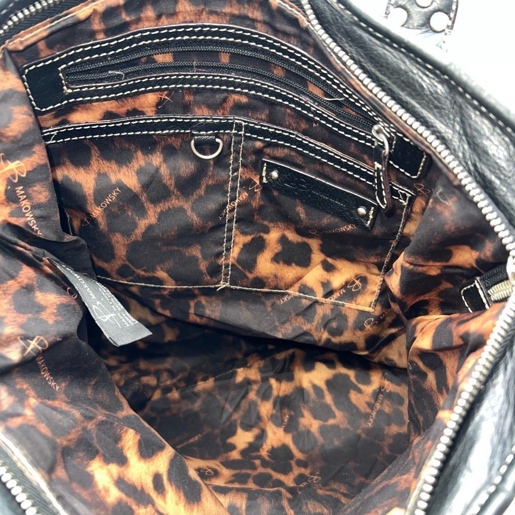 Other B. Makowski Soft Leather Bag with Harness Buckle and Studs. *SEE PICS AND DESCRIPTION Size ONE SIZE - 11 Thumbnail