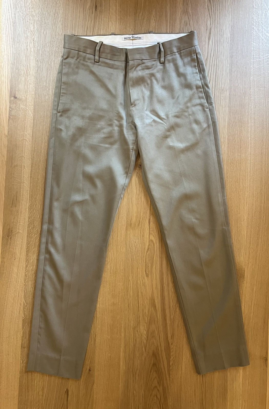 Acne Studios Acne Studios Cone Cotton Pants Size US 30 / EU 46 - 1 Thumbnail