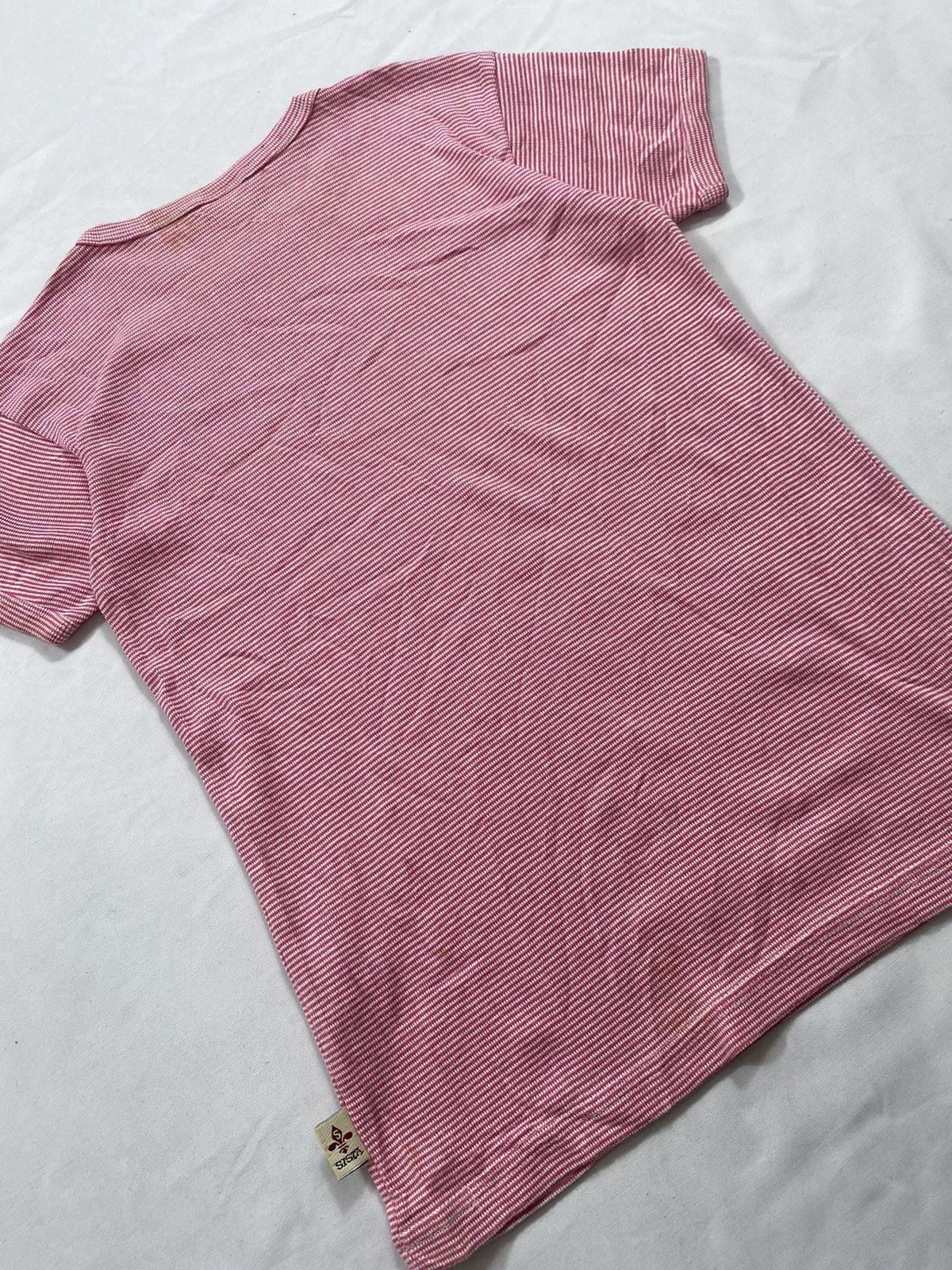 Stussy Vintage Stussy Stripe Sista Tshirt Size US S / EU 44-46 / 1 - 8 Thumbnail