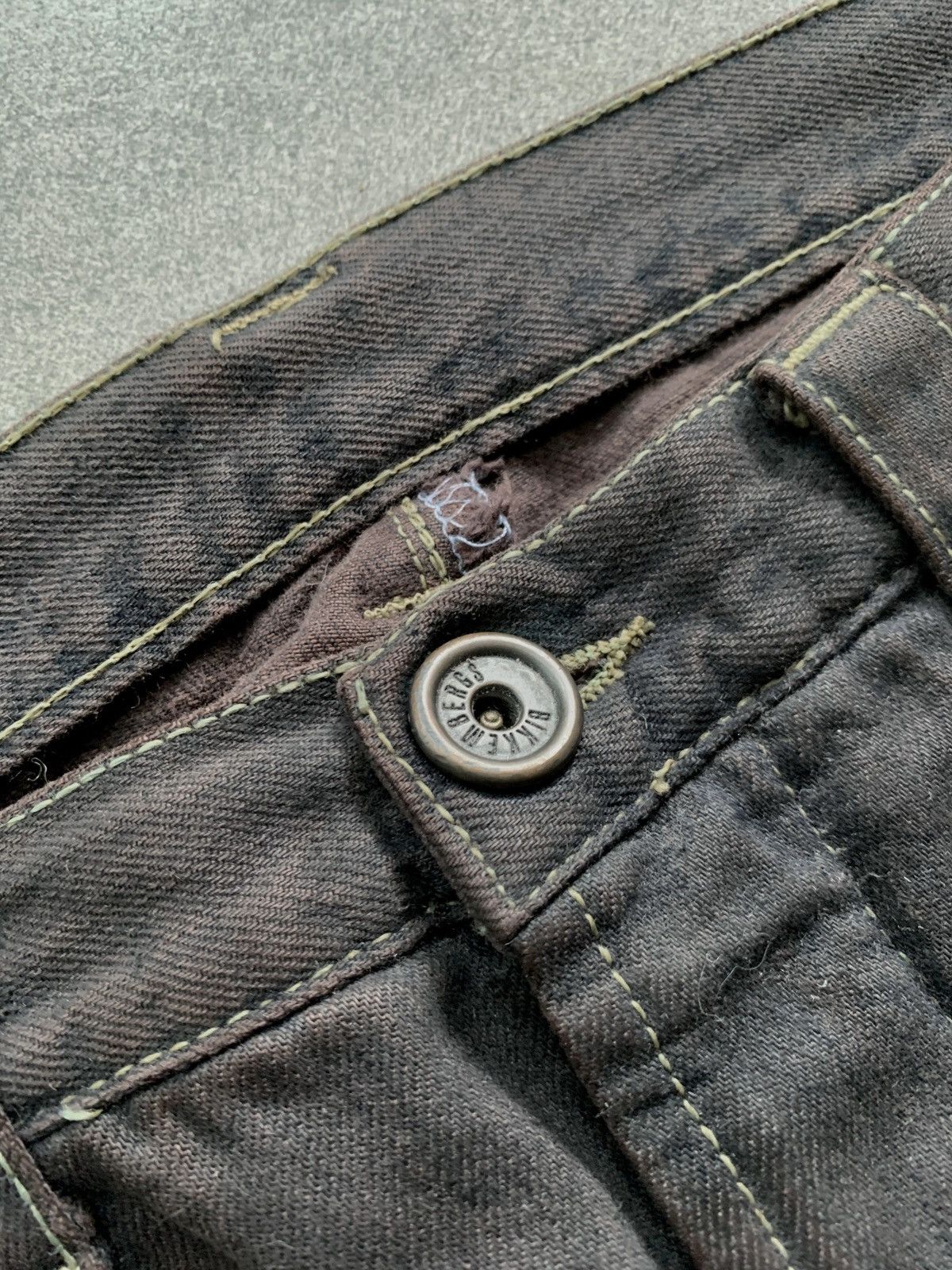 Dirk Bikkembergs FREE TAX! 90s Strap Denim Jeans Size US 30 / EU 46 - 5 Thumbnail