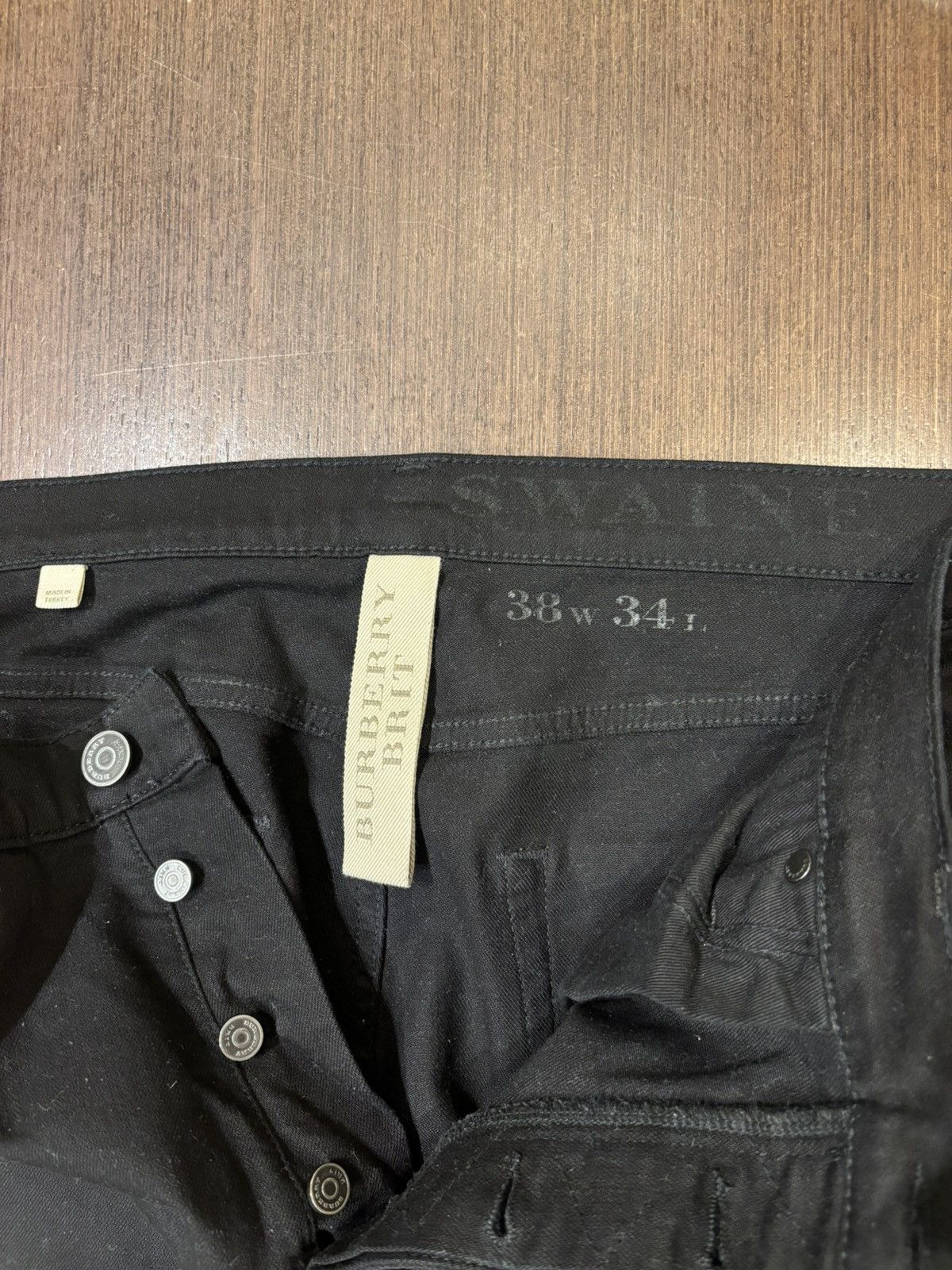 Burberry Burberry Denim Jeans Size US 38 / EU 54 - 4 Thumbnail