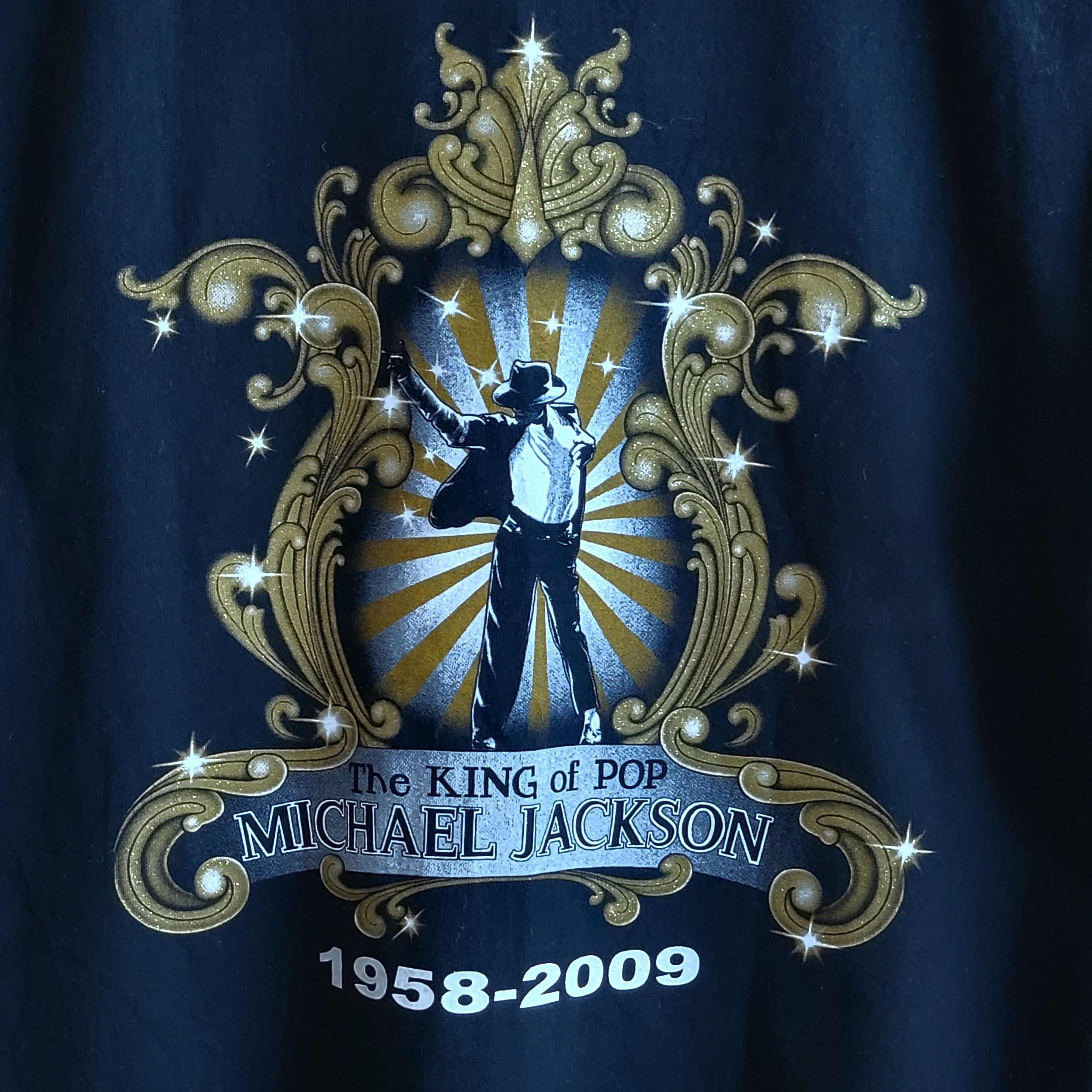 Michael Jackson Rare Michael Jackson t shirt big logo vintage Size US L / EU 52-54 / 3 - 8 Thumbnail