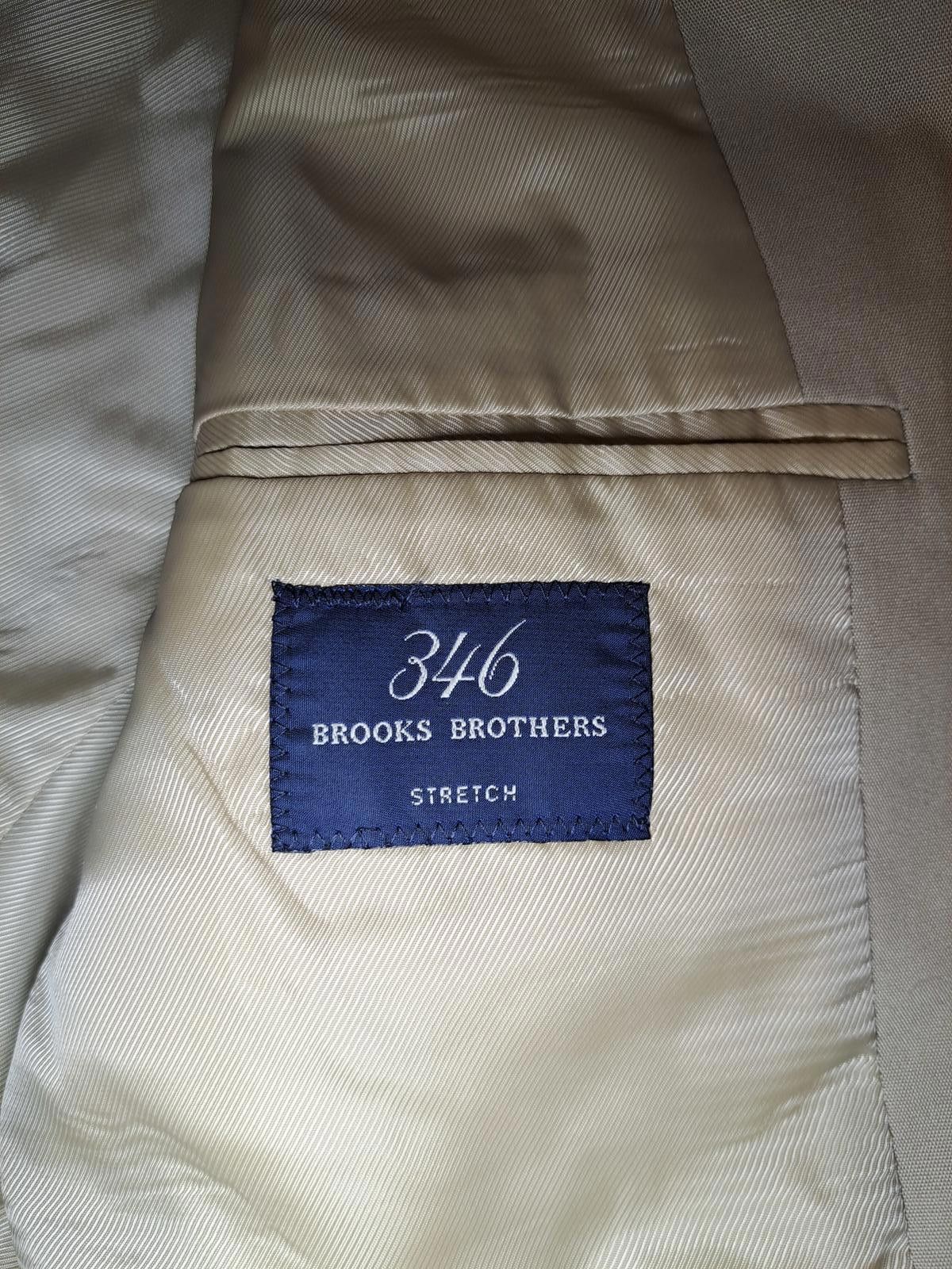 Brooks Brothers VINTAGE Brooks Brothers Sport Coat Mens 41R Beige Cotton Size 42R - 2 Thumbnail