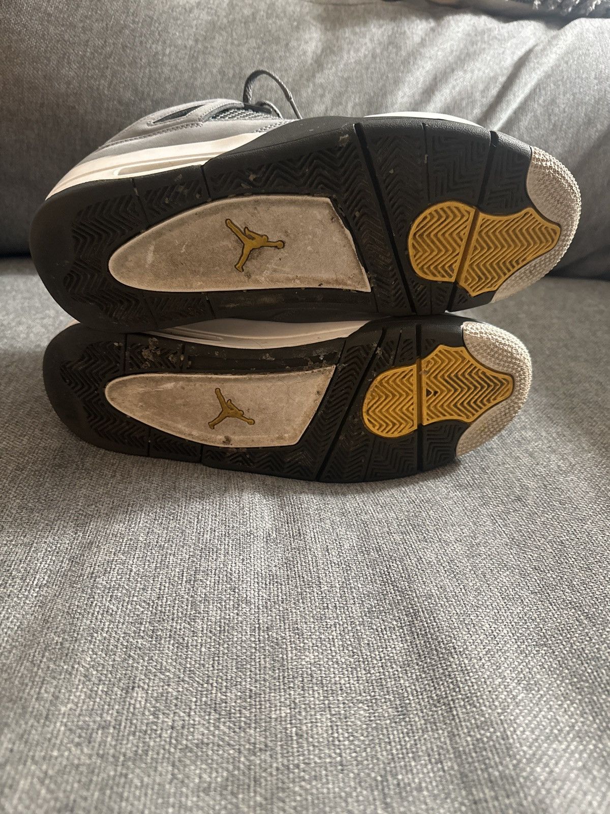 image of Air Jordan 4 Cool Greys (2019) Shoes, Men's (Size 12)