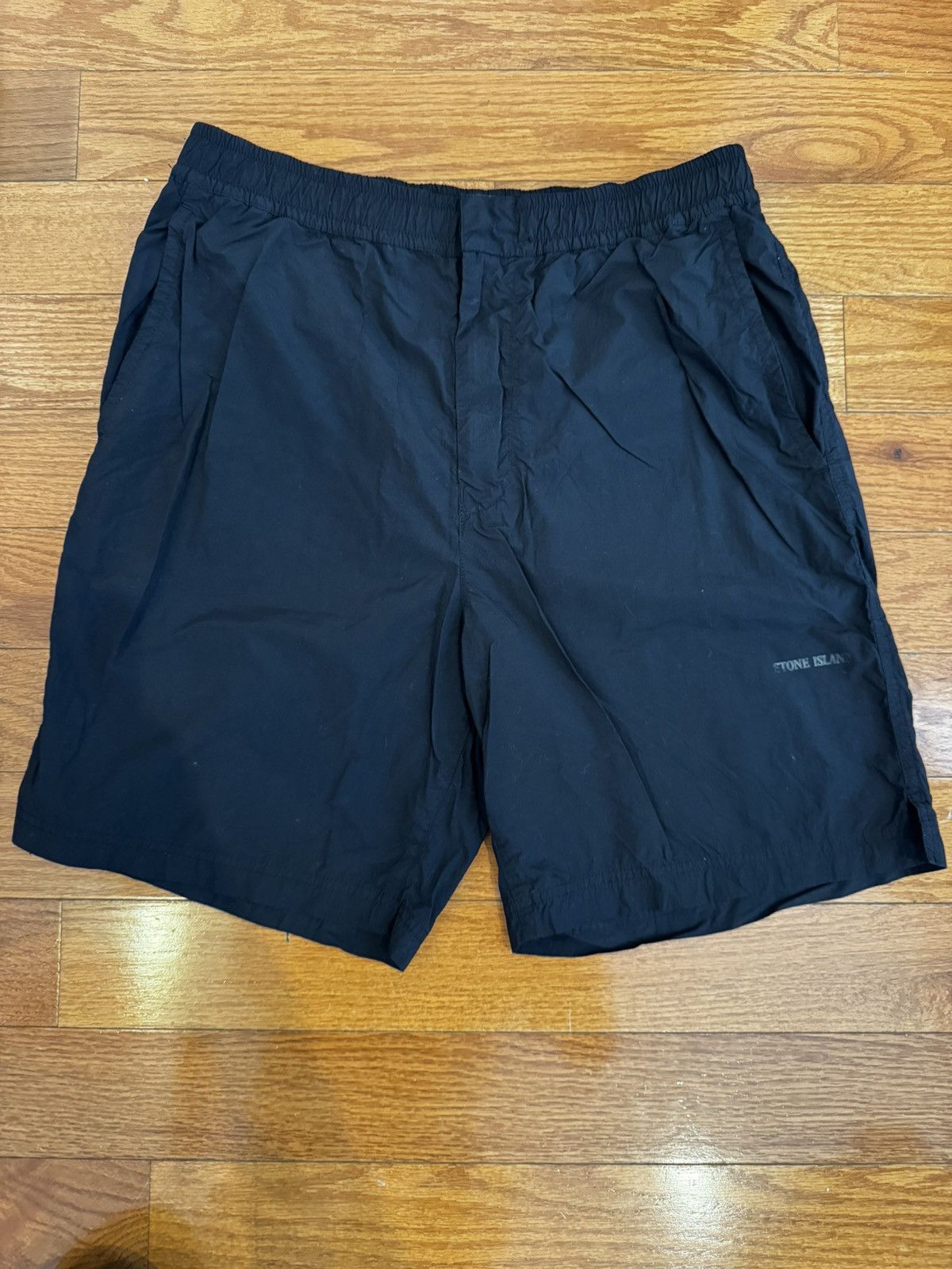 Stone Island Stone Island Ghost Brushed Nylon Swim Trunks Size US 31 - 1 Thumbnail