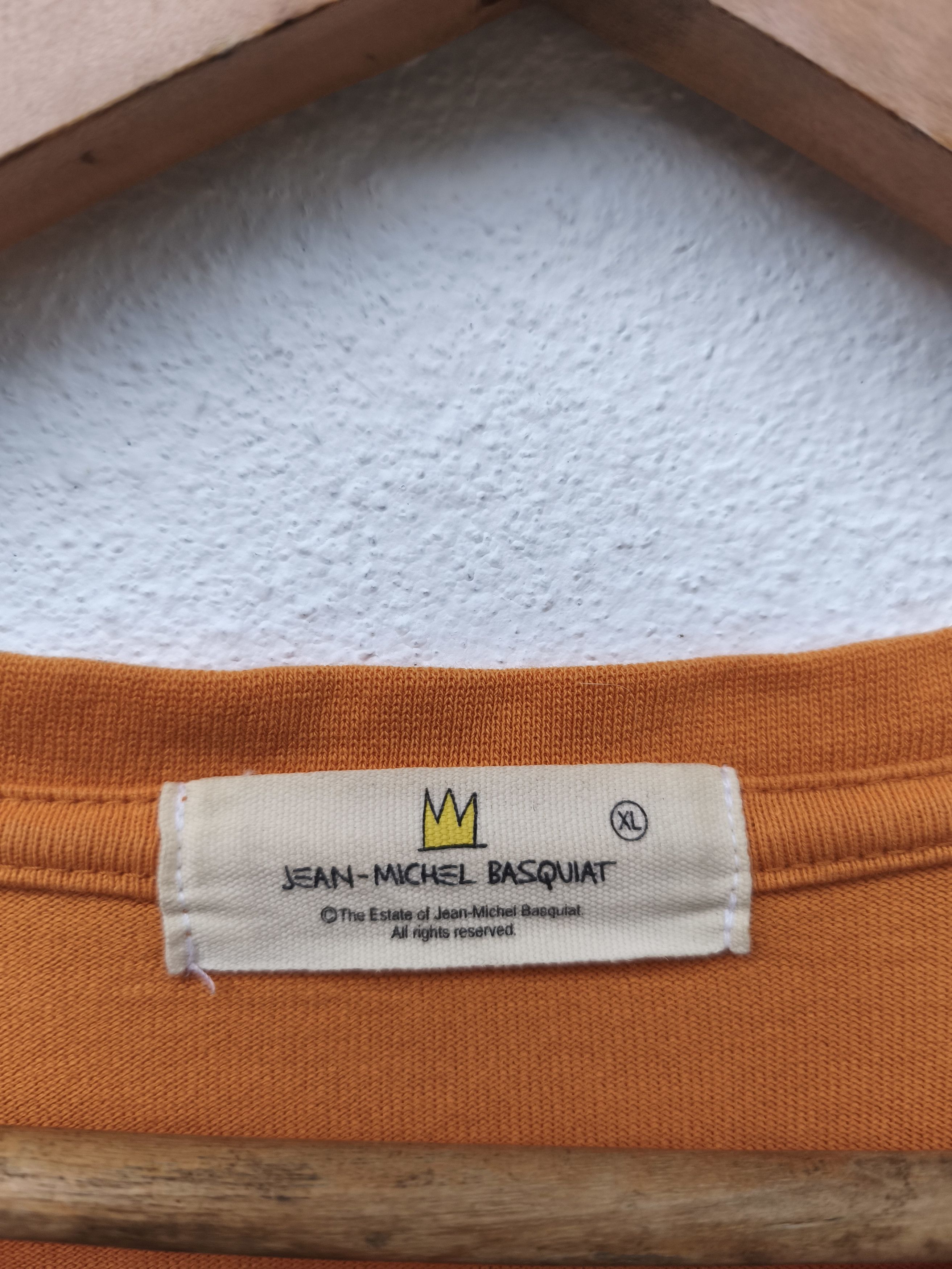 Jean-Michel Basquiat 🔥 Vintage Jean Michel Basquiat t shirt art long sleeve Size US L / EU 52-54 / 3 - 6 Thumbnail