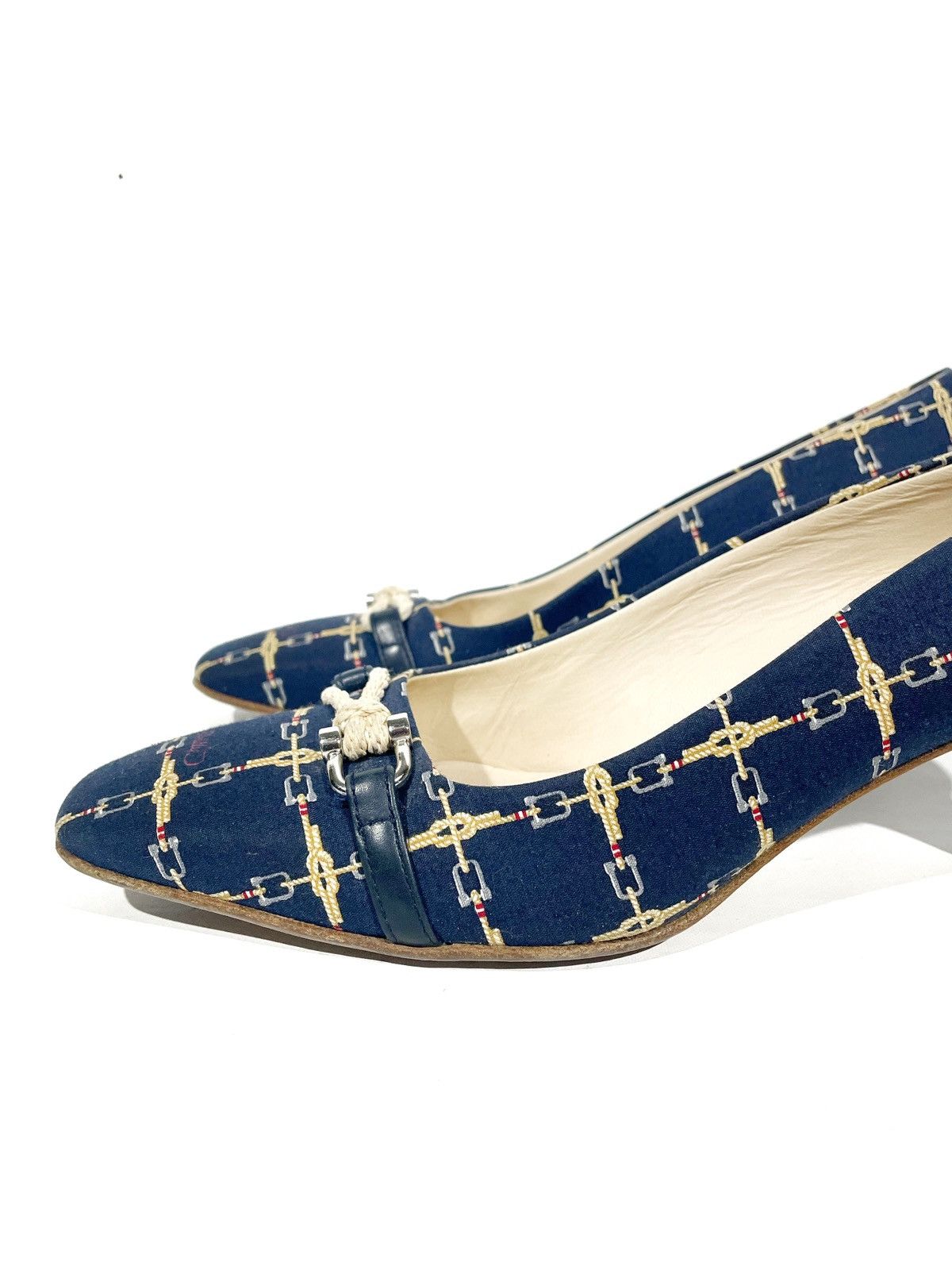 Bally × Designer Bally Women Mid Heel Shoes Luxury Style Size 40.5 Italy Size US 10.5 / IT 40.5 - 3 Thumbnail