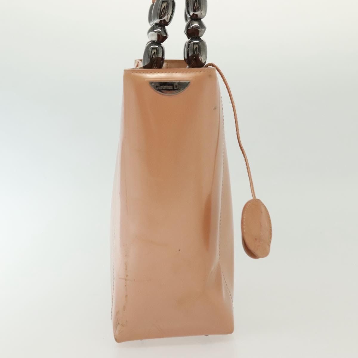 Dior DIOR Maris Pearl Hand Bag Enamel Pink Size ONE SIZE - 6 Thumbnail