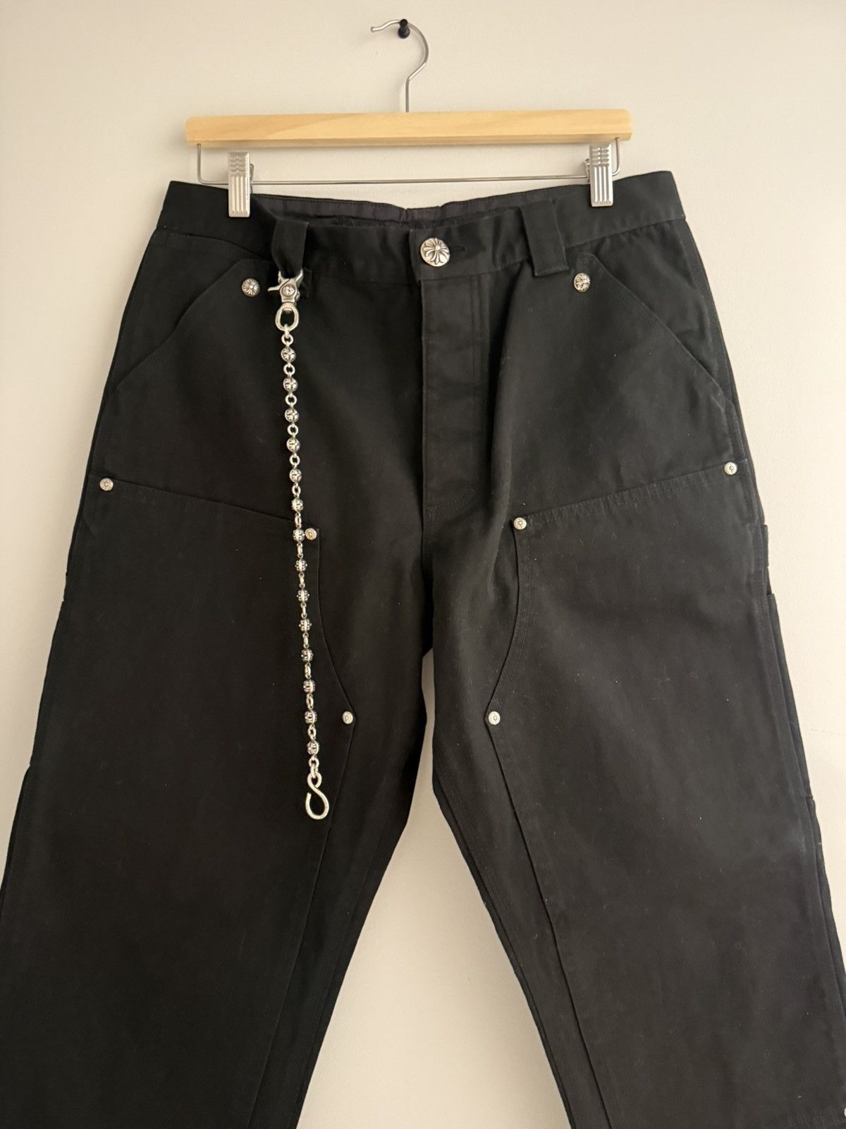 Chrome Hearts Chrome hearts carpenter pants Size US 33 - 2 Thumbnail